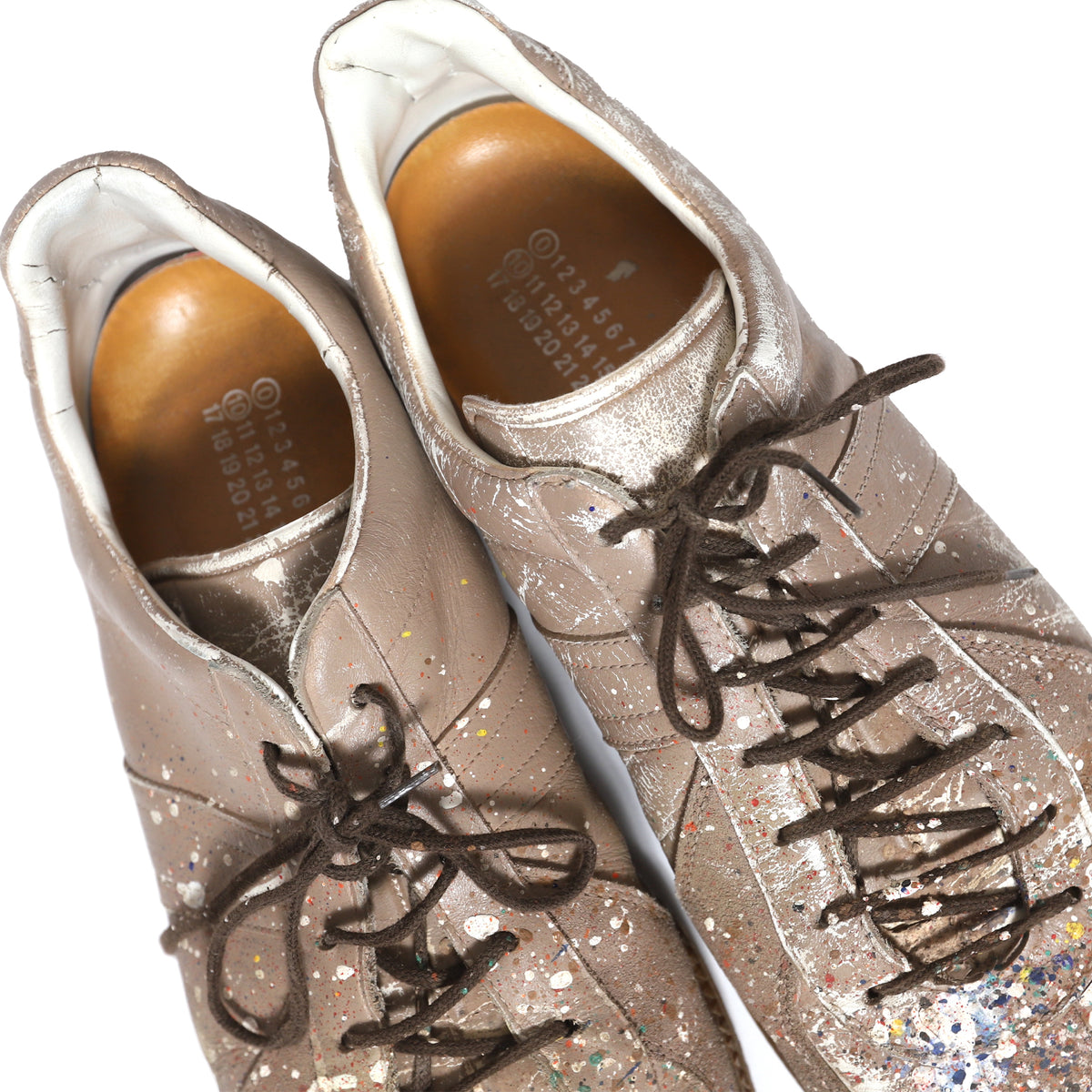 Maison Martin Margiela Artisanal 2004 Paint Splatter Gats