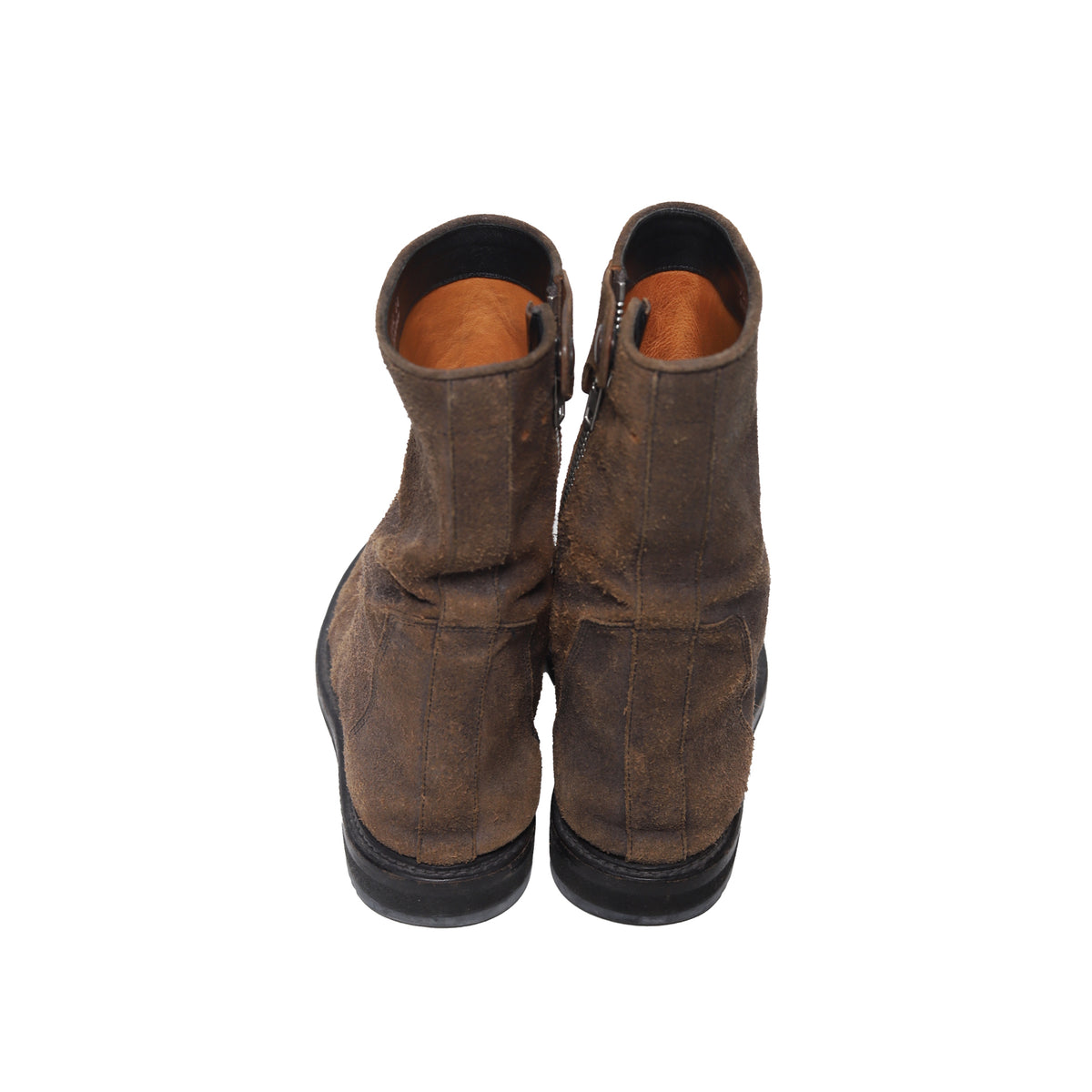 Rick Owens Blistered Leather Creeper Boots