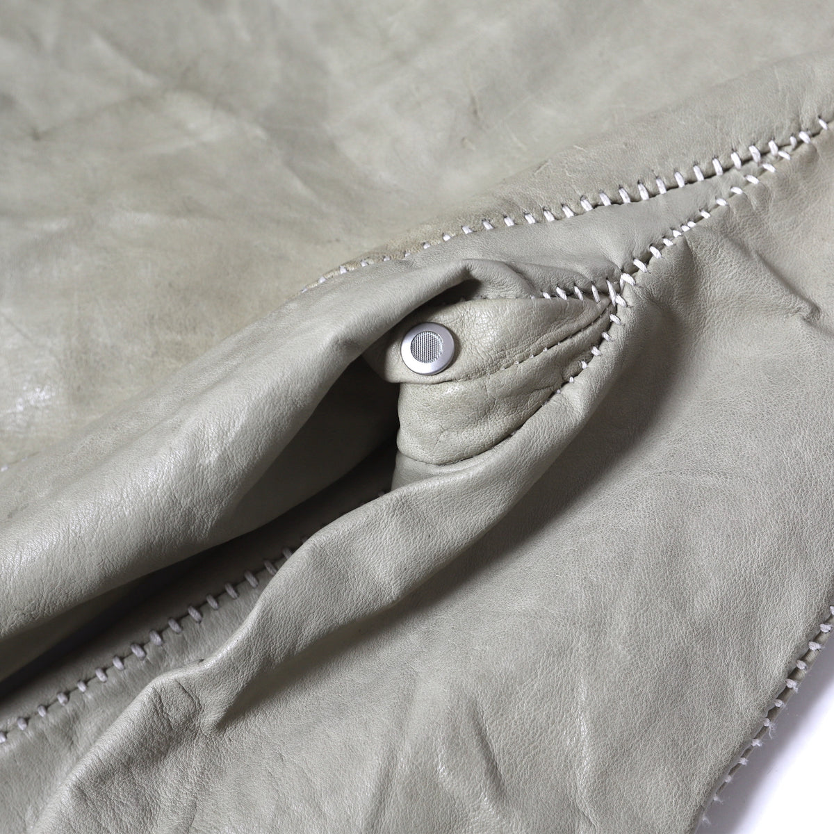 Carol Christian Poell Scarstitch Flight Bomber Leather Jacket