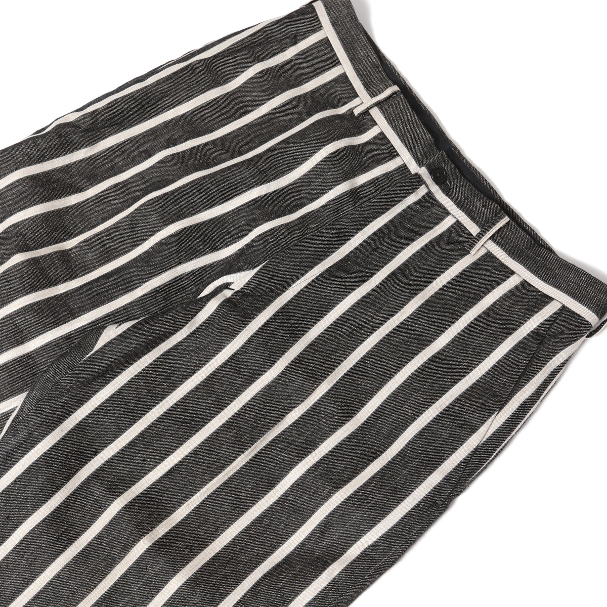 Yohji Yamamoto Striped Wool Pants