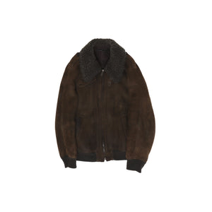 Gucci by Tom Ford 90s Shearling Bomber Jacket