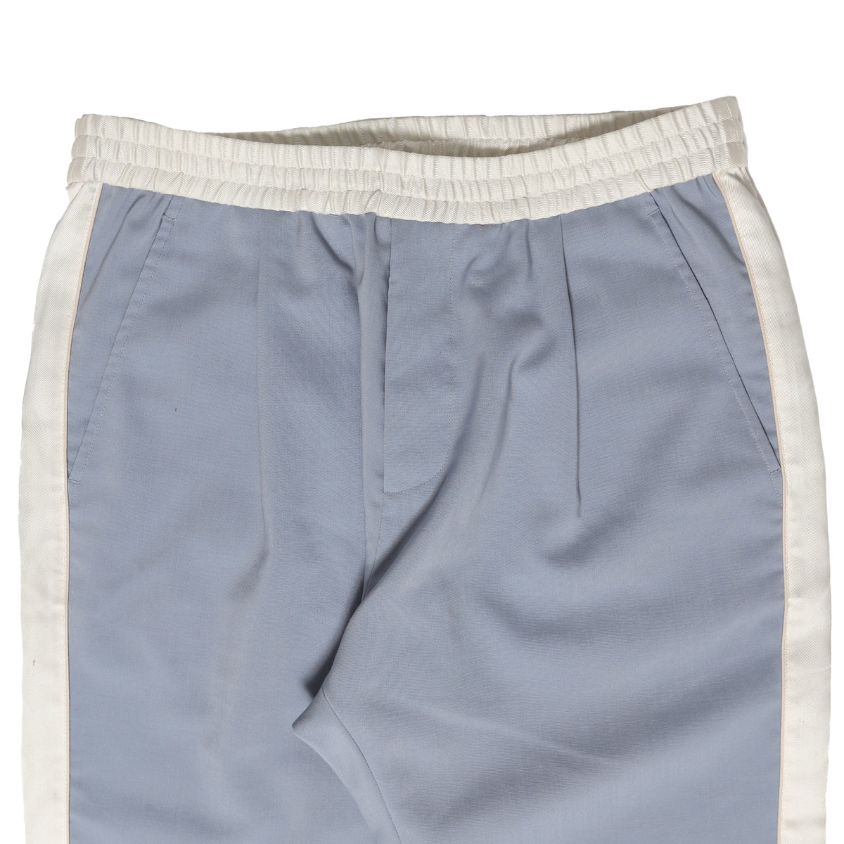 Berluti SS18 by Haider Ackermann Baby Blue Track Pants