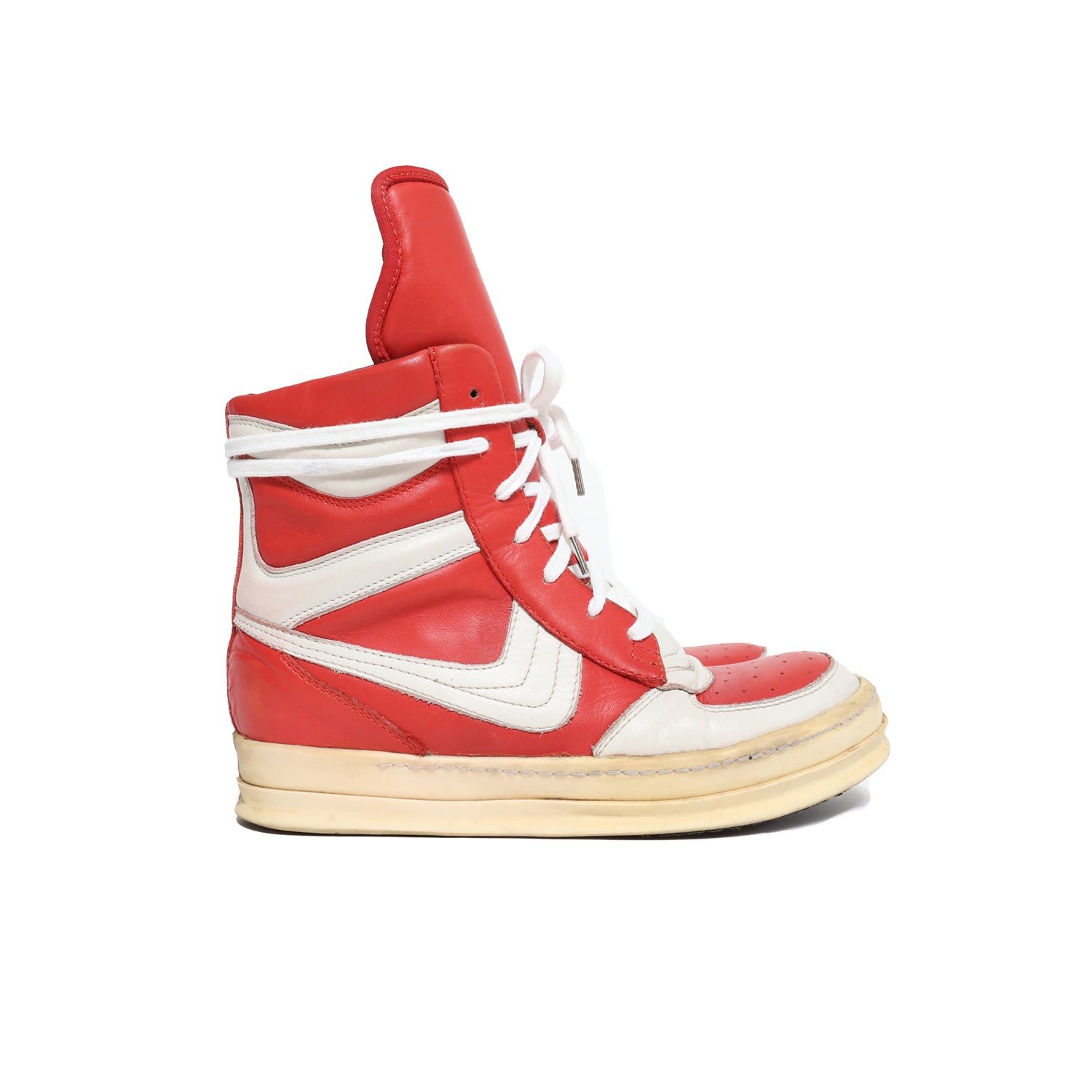 Rick Owens 2009 1of1 Red Prototype Dunks - Ākaibu Store