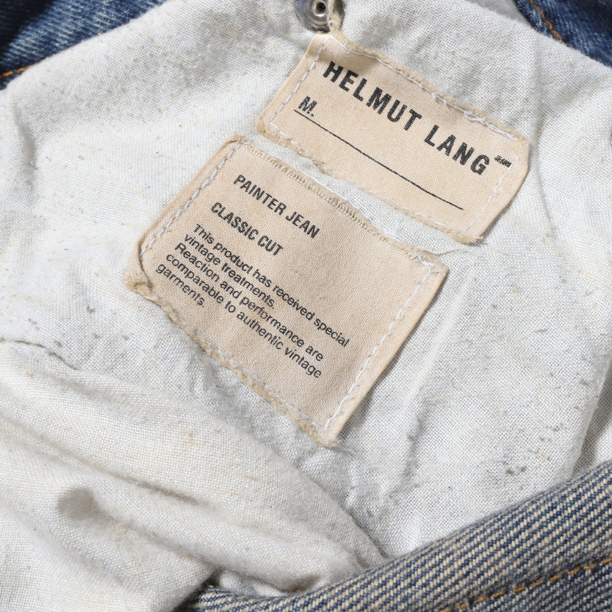 Helmut Lang 1998 Painter Denim