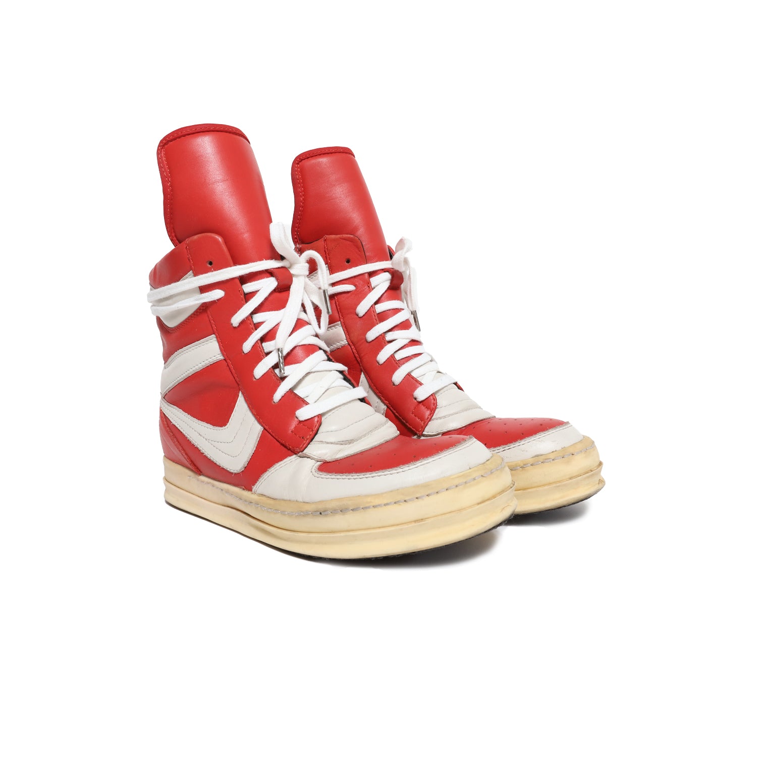 Rick Owens 2009 1of1 Red Prototype Dunks - Ākaibu Store