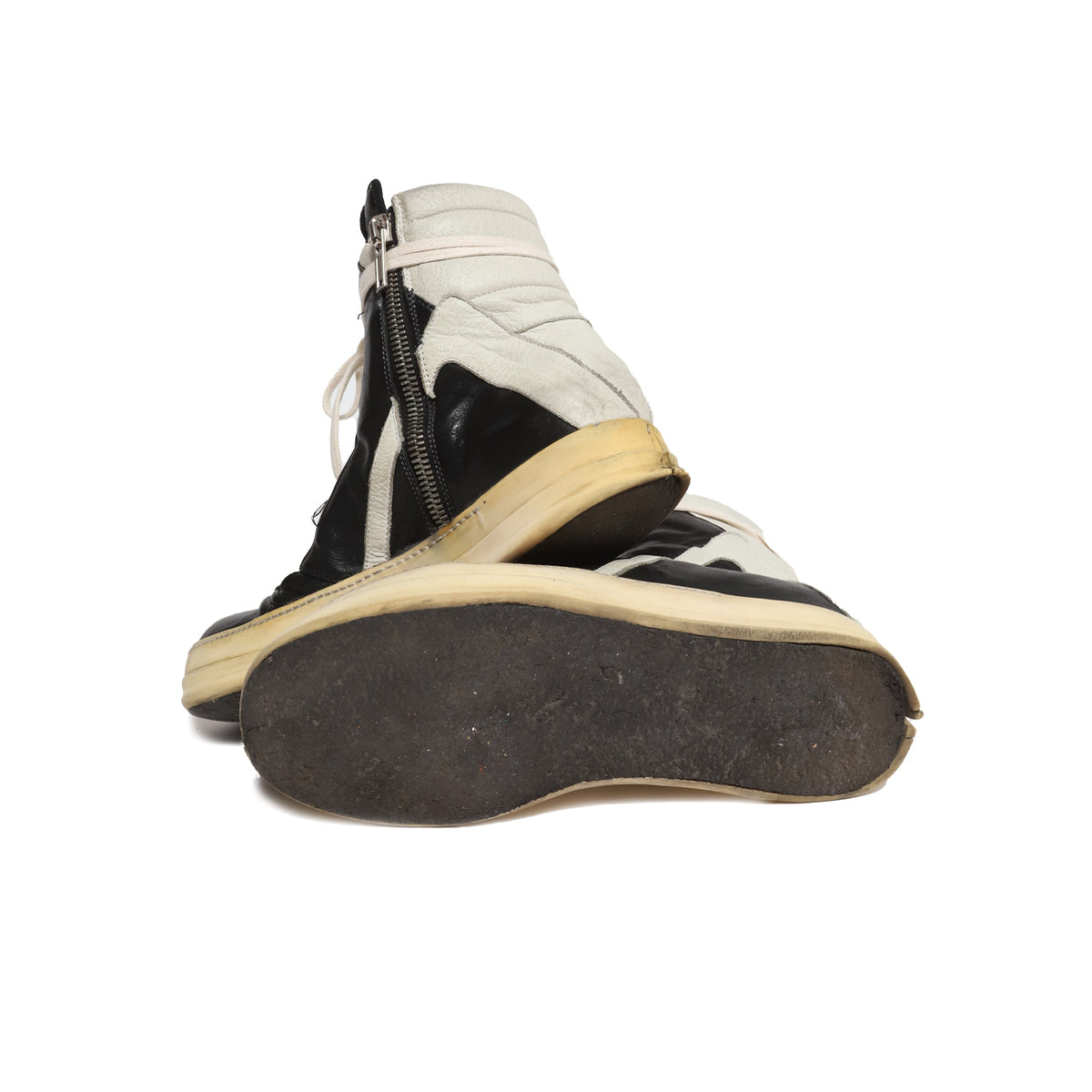 Rick Owens 2010 Short Tongue Stapled Geobasket Prototype, detail 2