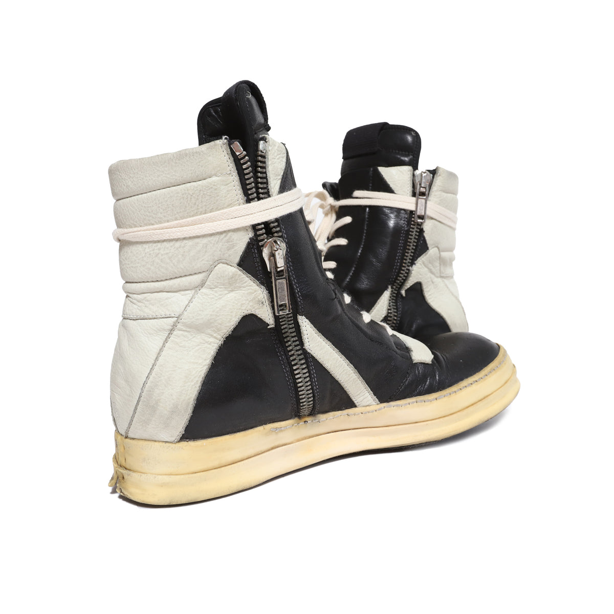 Rick Owens 2010 Short Tongue Stapled Geobasket Prototype, detail 3