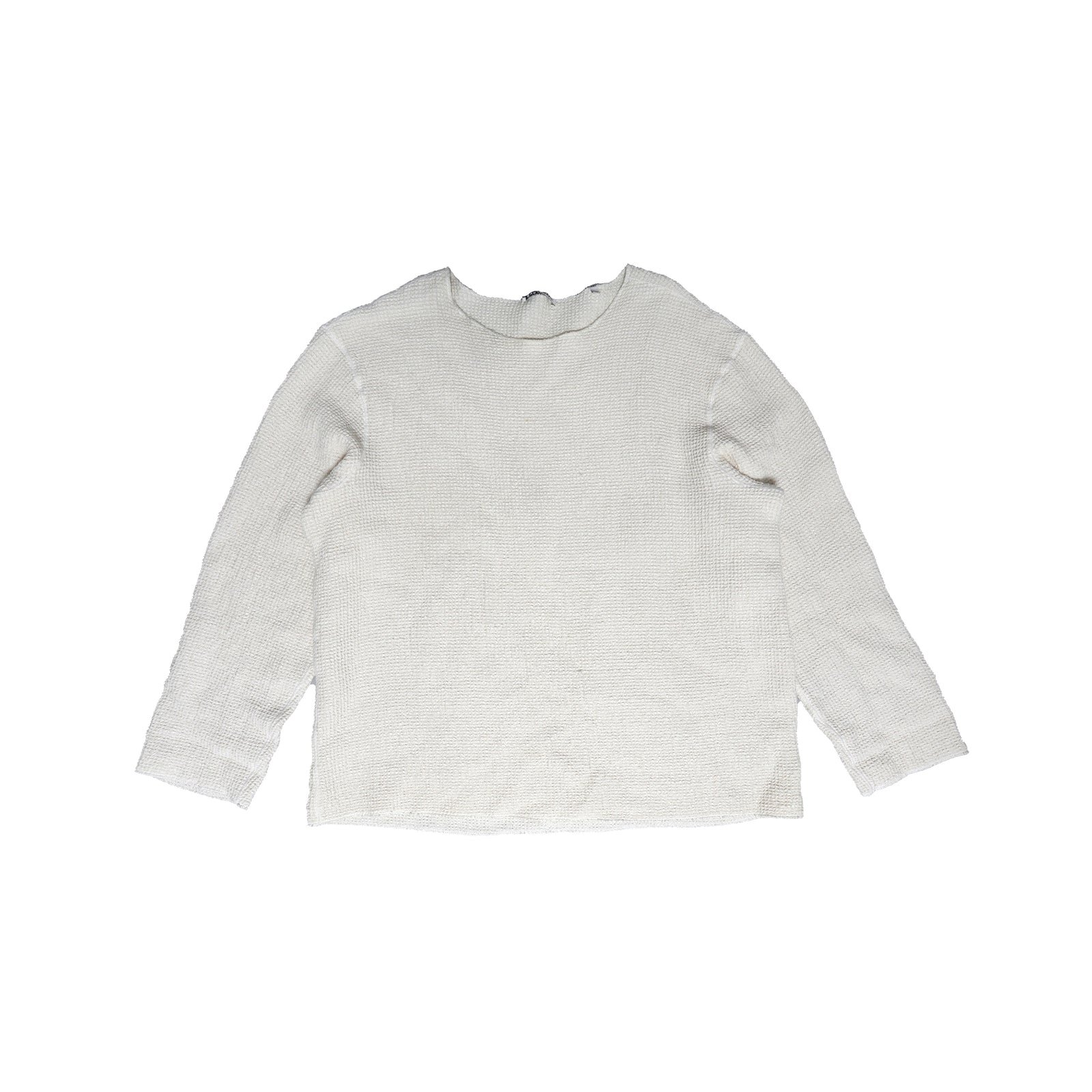 Our Legacy Oversized Cream Waffle Knit