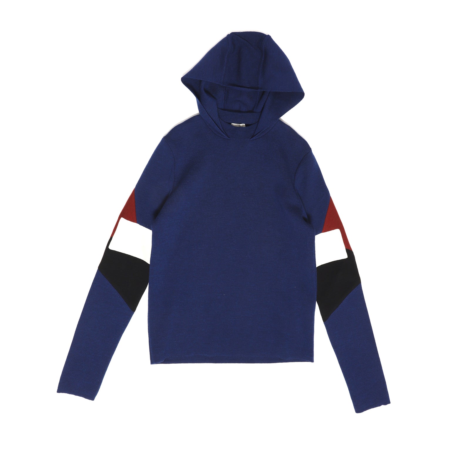 Balenciaga Hoodie With Geometric Sleeve Detail