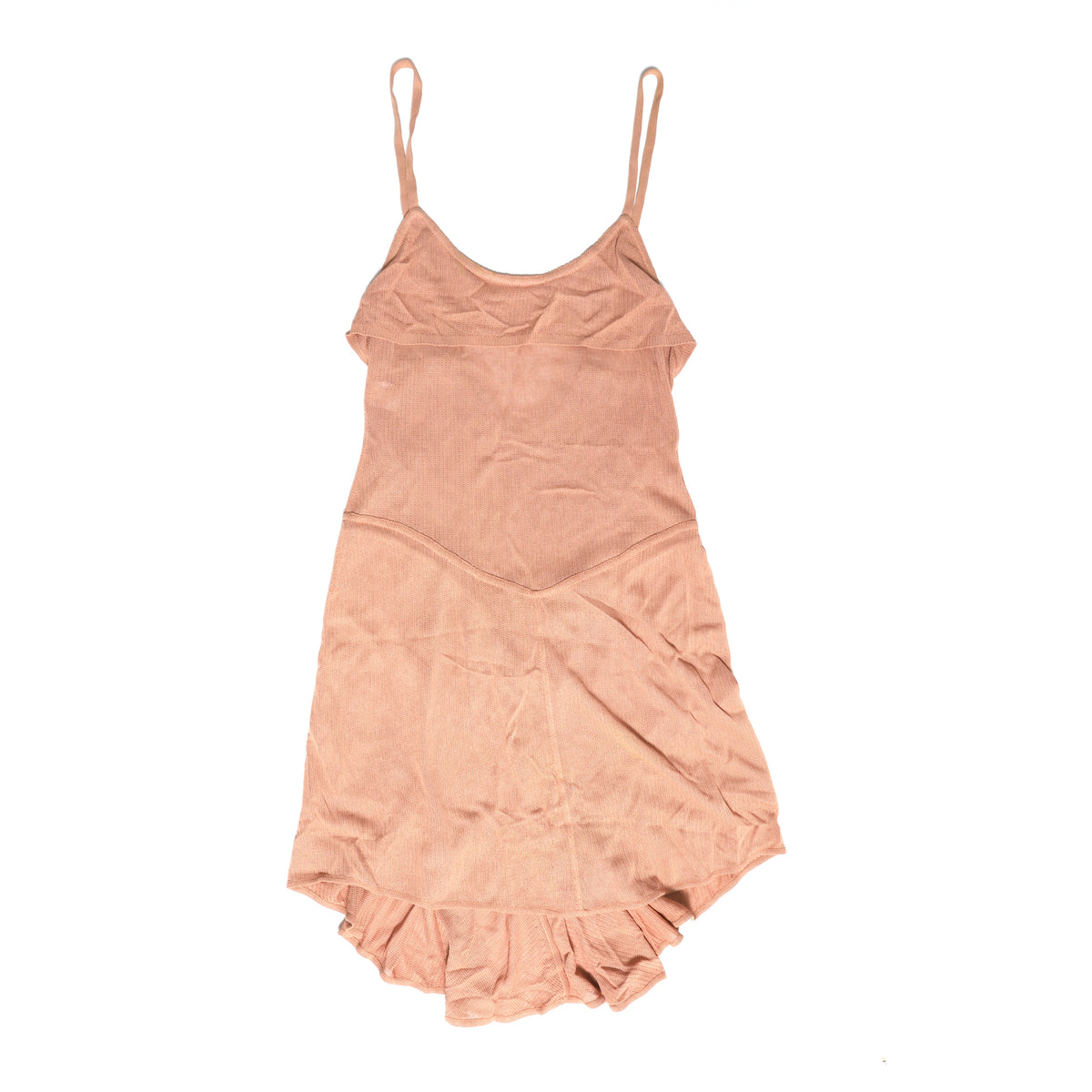 Azzedine Alaïa Vintage Apricot Knit Dress