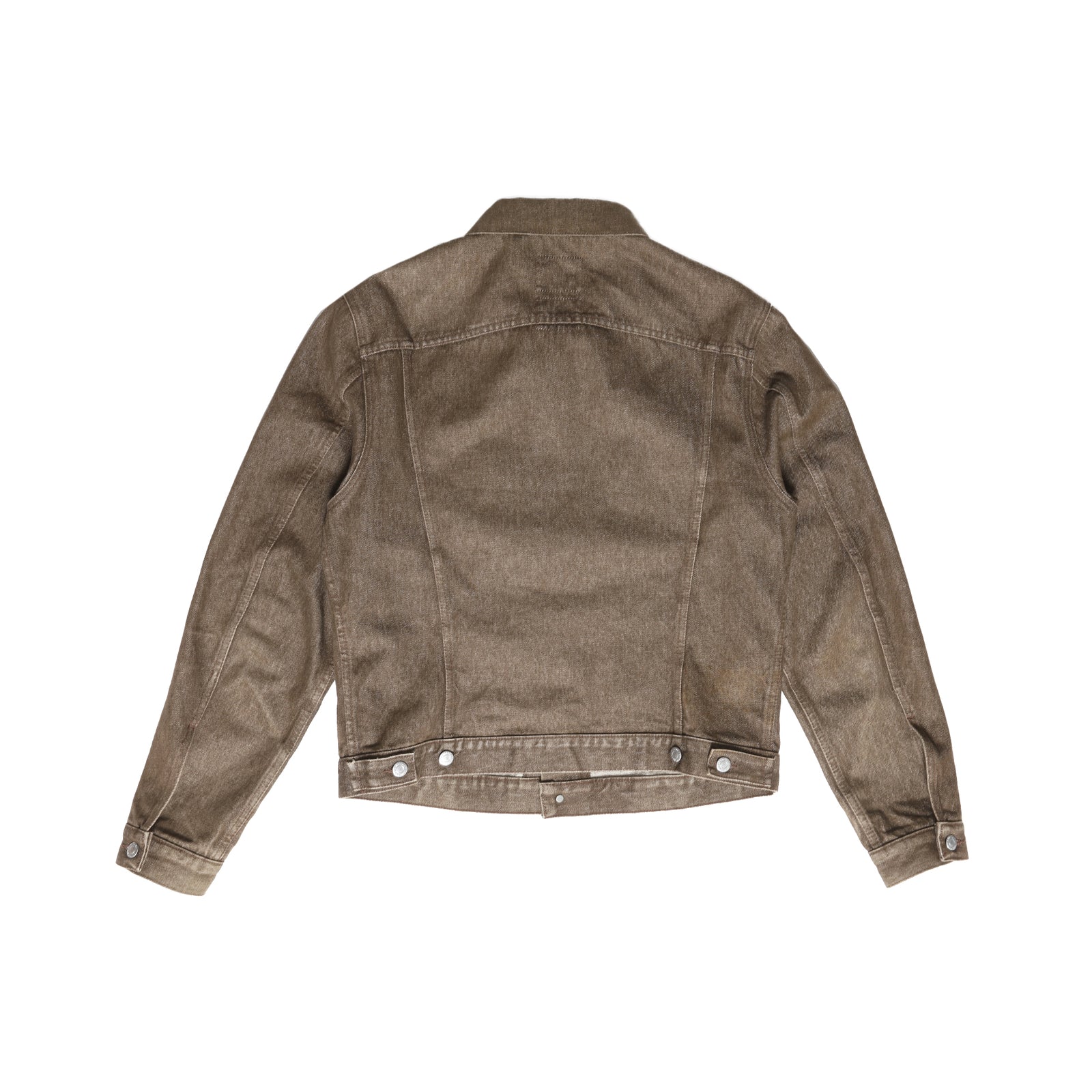Helmut Lang Archival Vintage Stained One Pocket Trucker Jacket