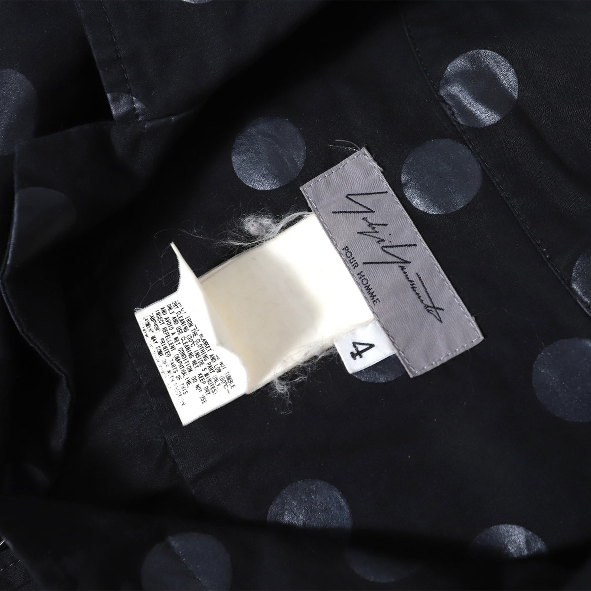 Yohji Yamamoto 2000s Polka Dot Shirt