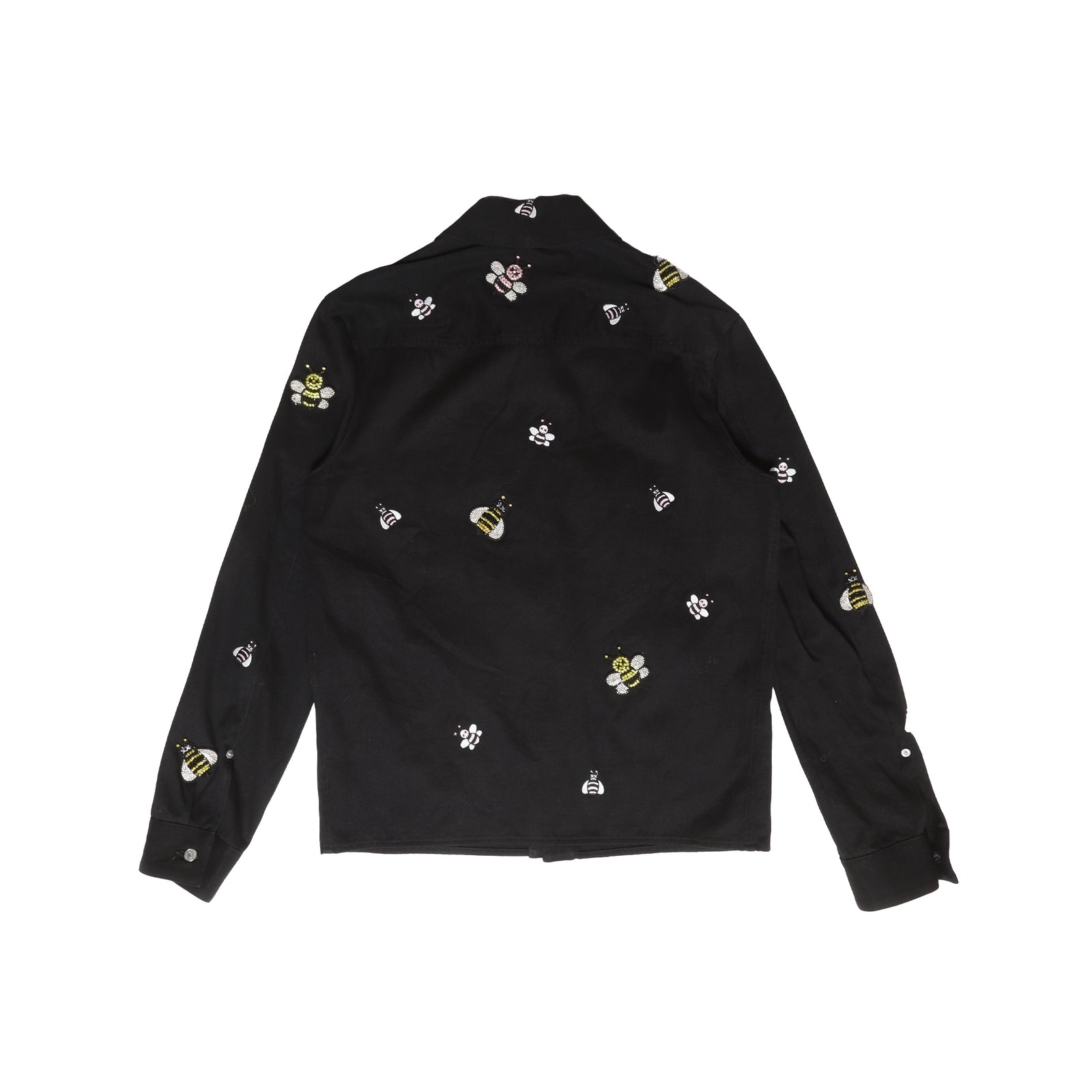 Dior Homme SS19 by Kim Jones KAWS Crystal Bee Embellished Overshirt