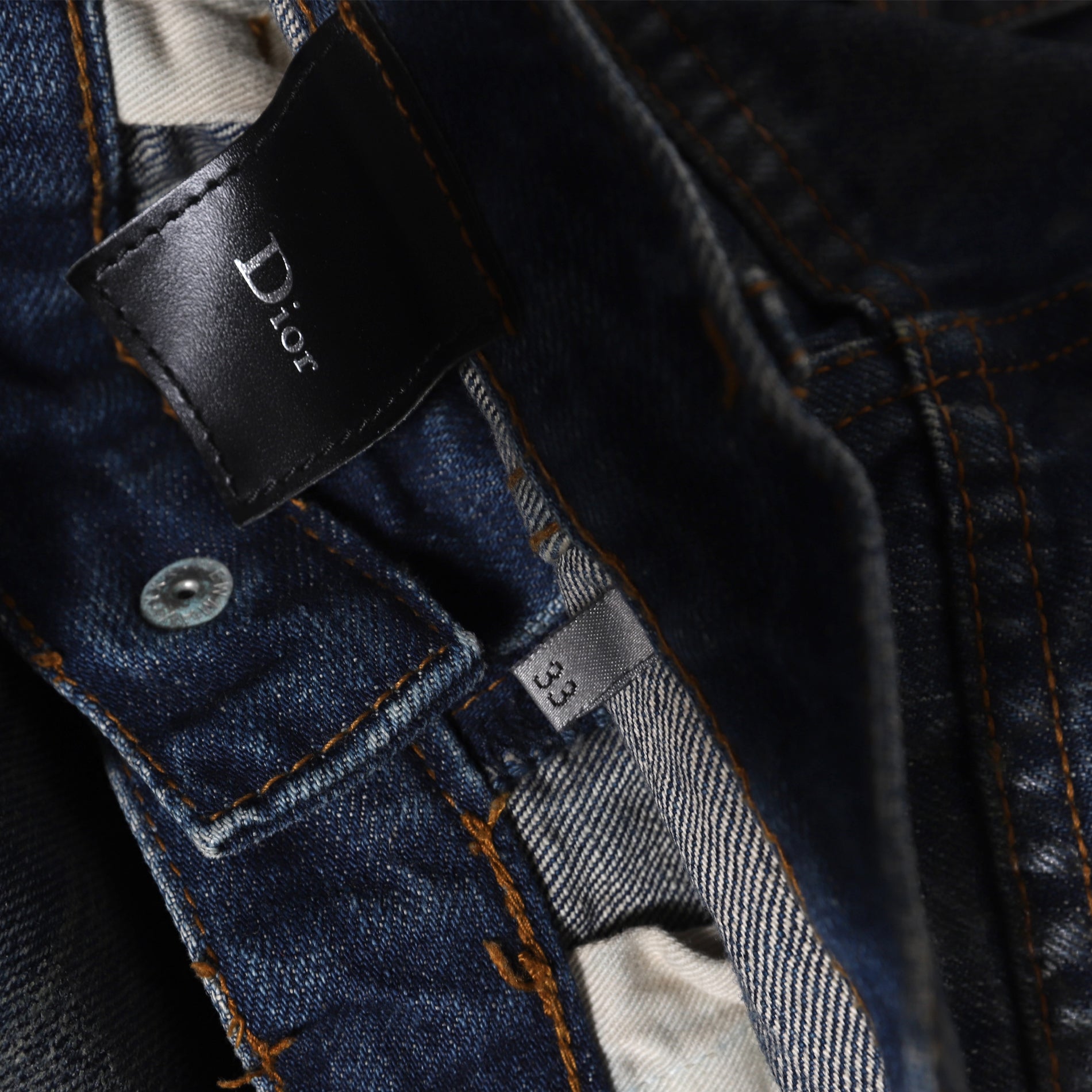 Dior Homme AW03 Luster Waxed Denim