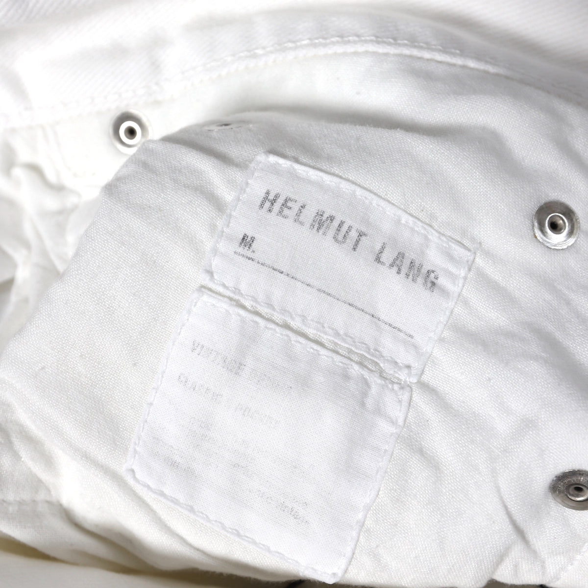 Helmut Lang 2000 Classic 5 Pocket Cargo Pants