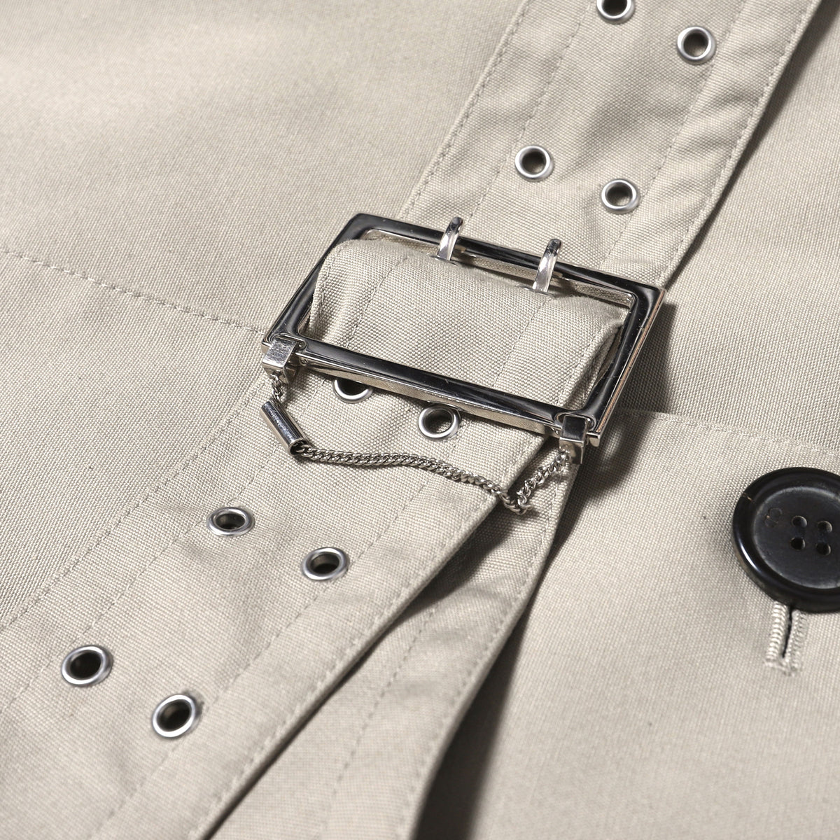 Dior Homme SS03 "Follow Me" Double Belted Trench Coat