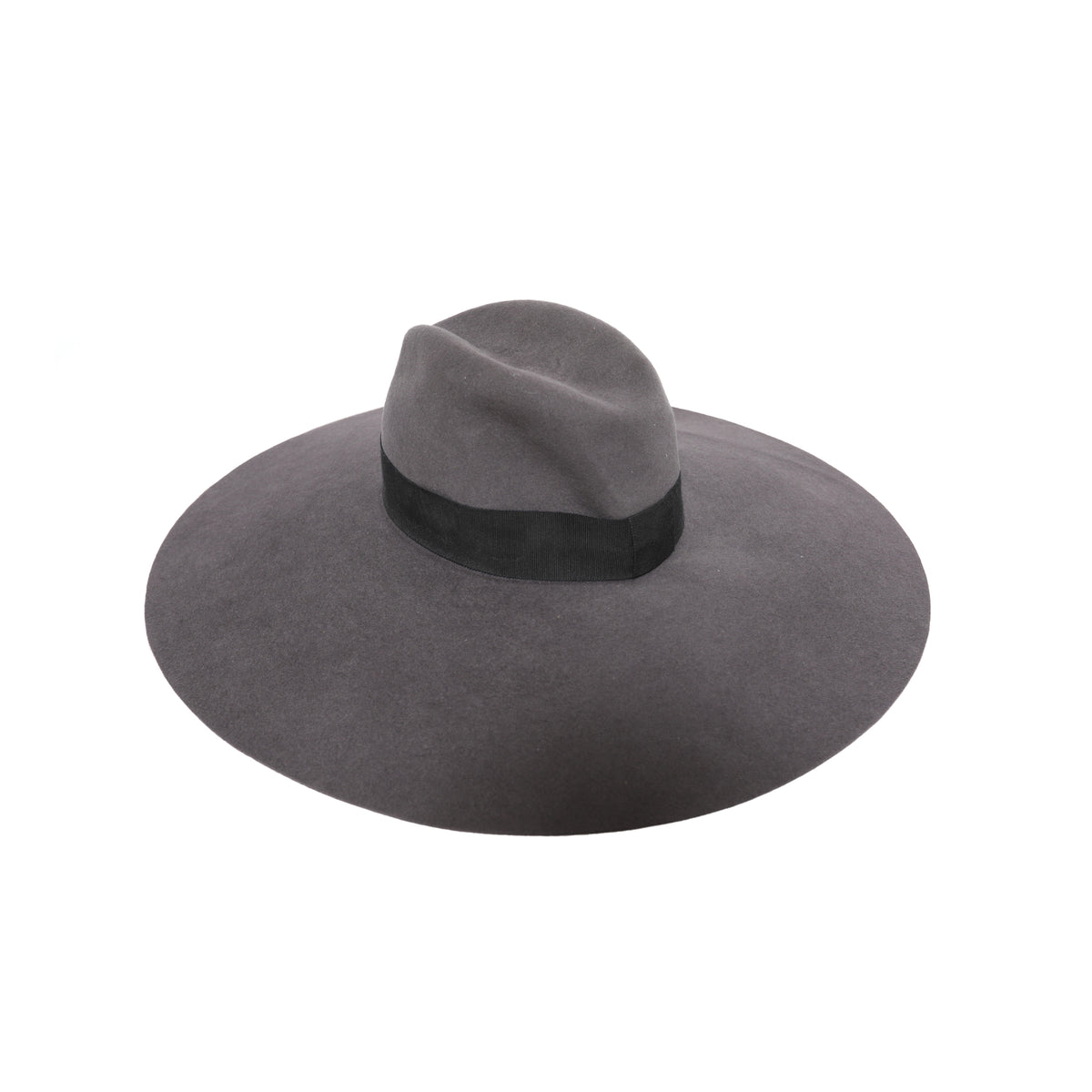 Saint Laurent Paris Rabbit Felt Floppy Fedora