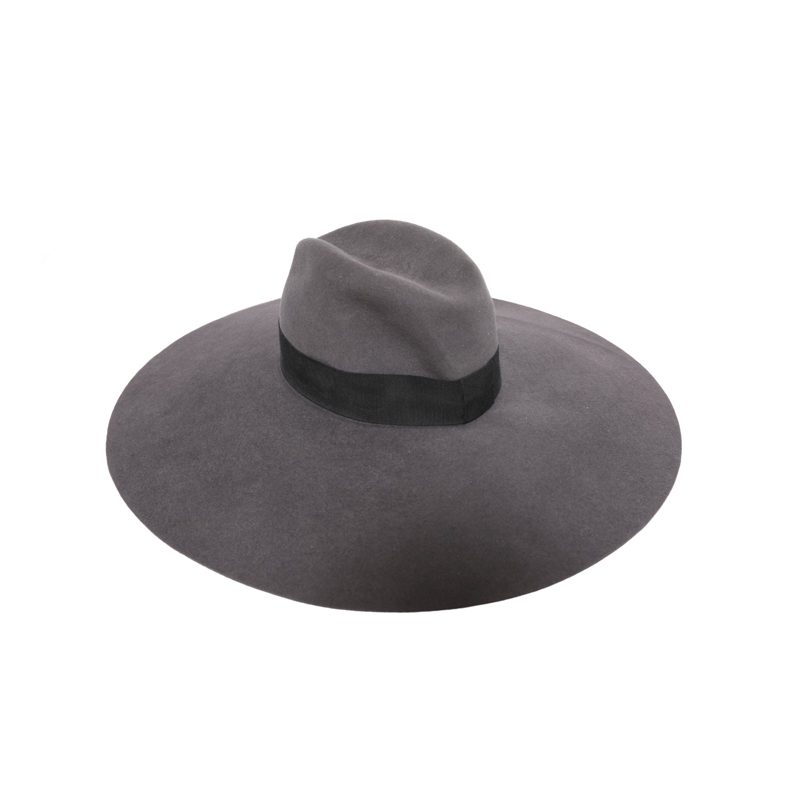 Saint Laurent Paris Rabbit Felt Floppy Fedora