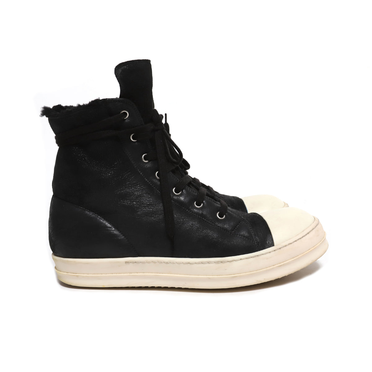 Rick Owens FW17 Shearling Ramones