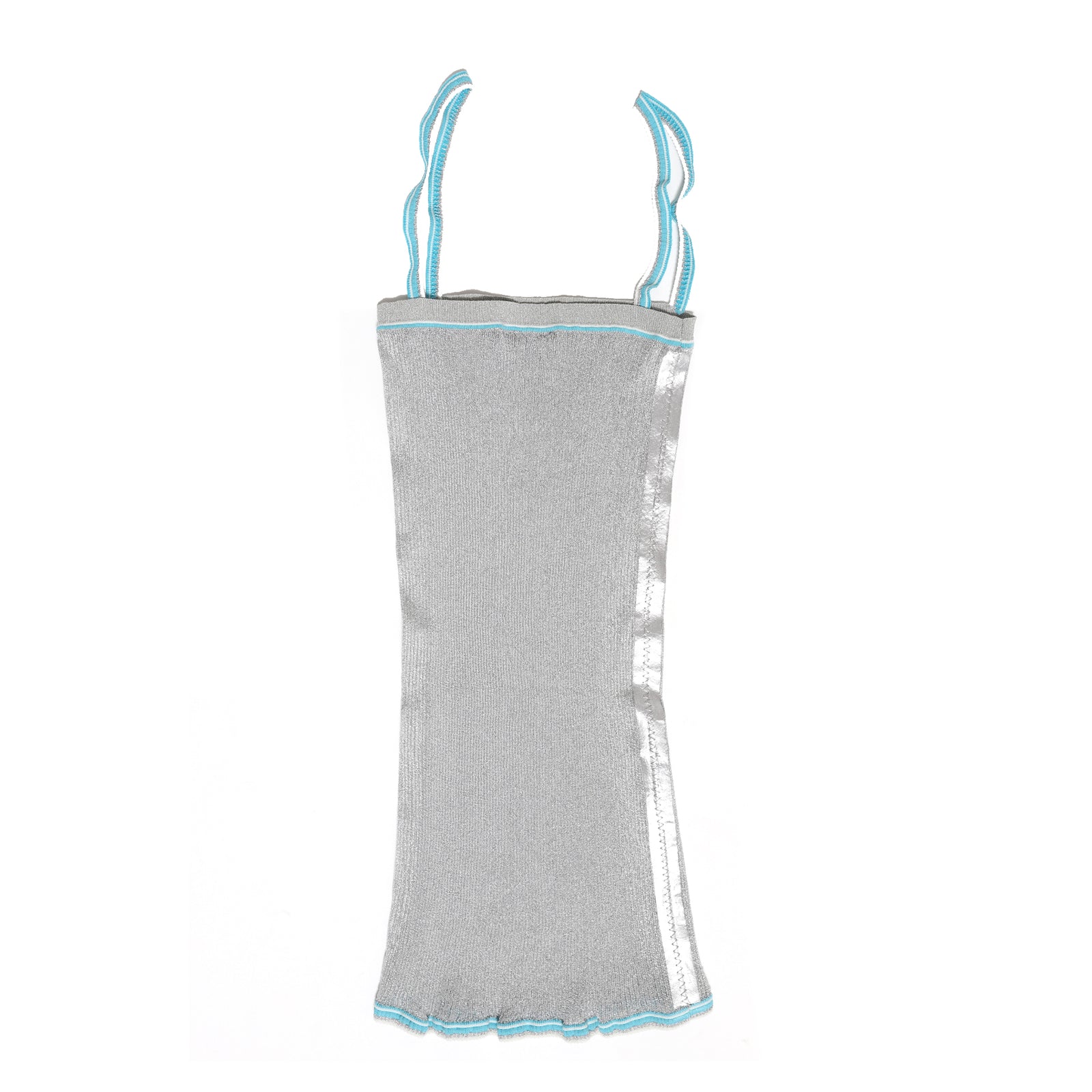 Louis Vuitton Metallic Silver Top