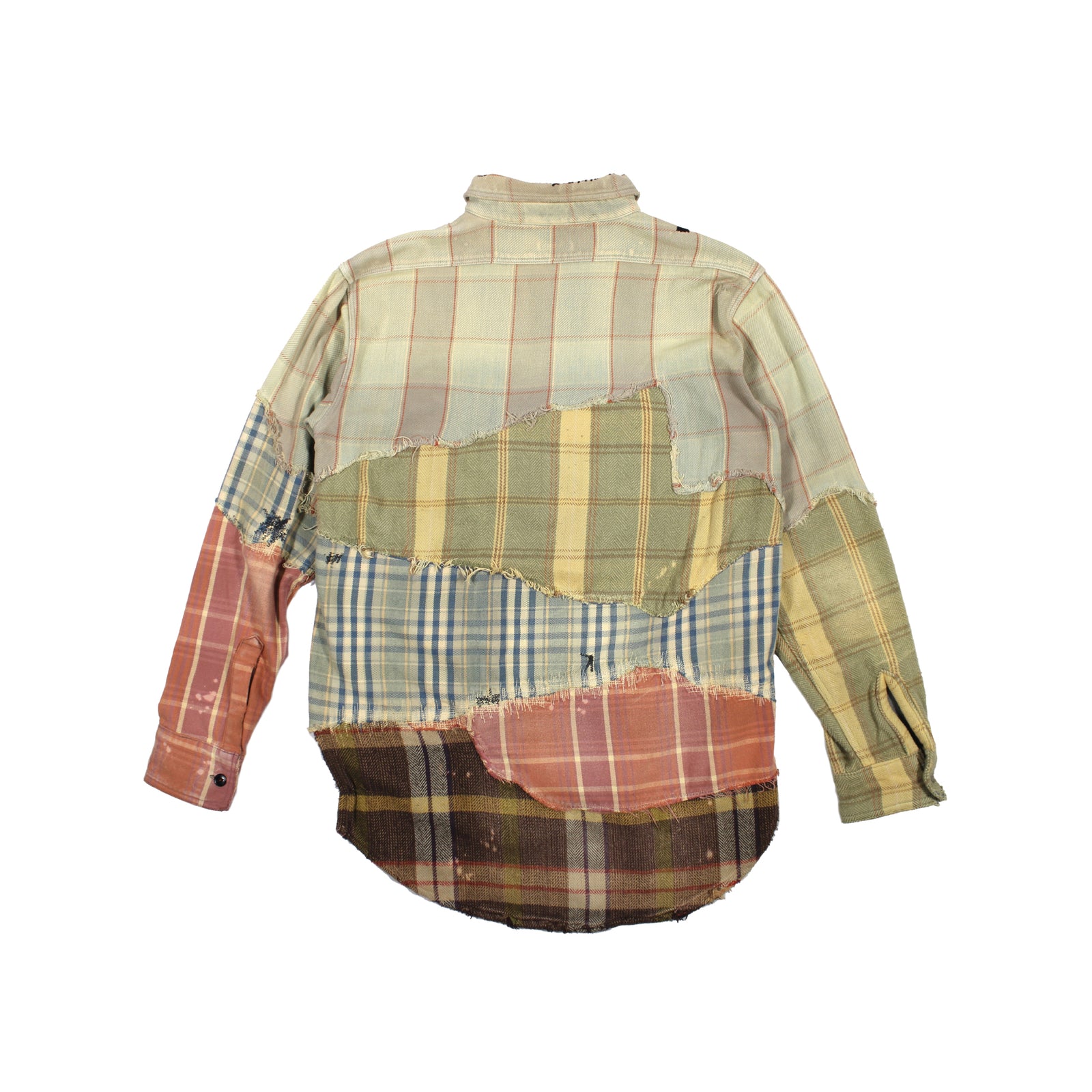 Kapital Kountry Deconstructed Flannel Shirt