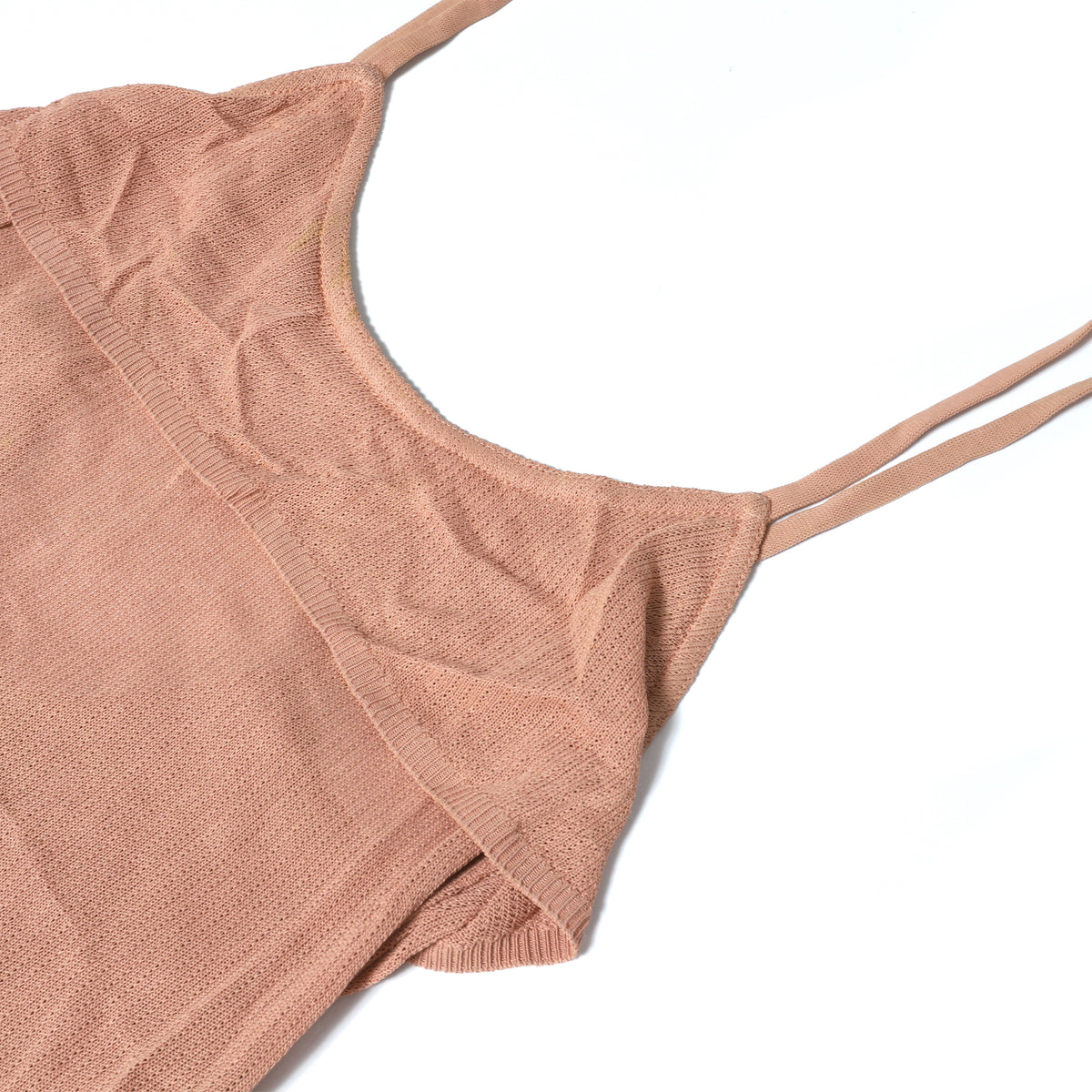 Azzedine Alaïa Vintage Apricot Knit Dress