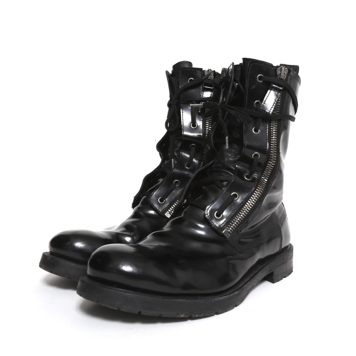 Balmain AW10 Ranger Combat Boots