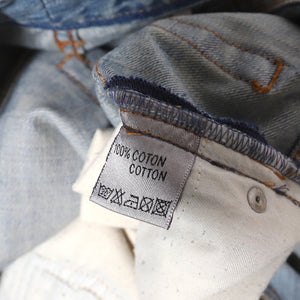 Dior Homme Knee Repair Light Washed Denim