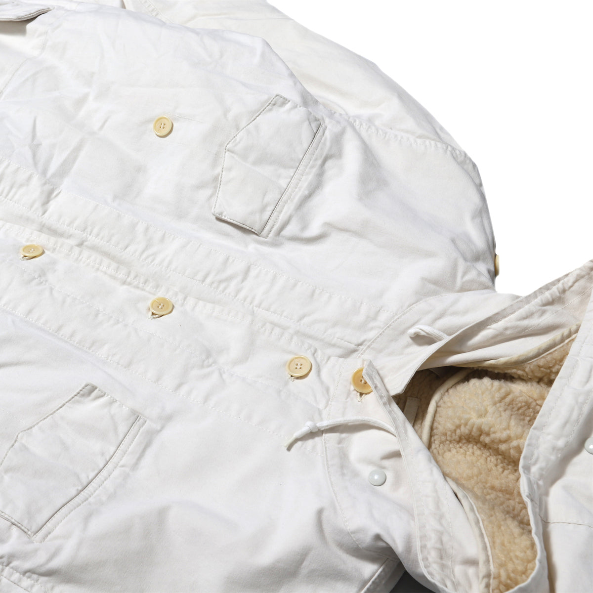 Helmut Lang FW99 Sherpa Lined Cotton Parka