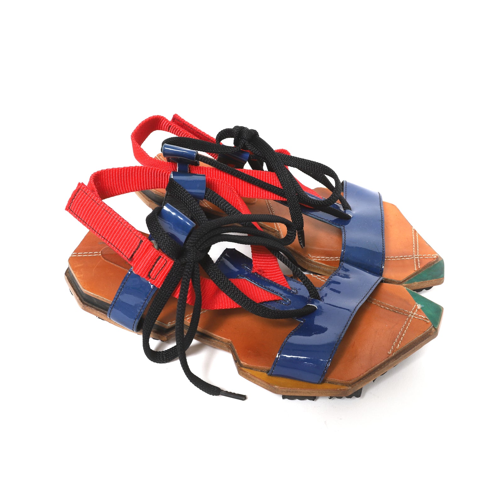 Raf Simons SS08 "De Stijl" Sandals