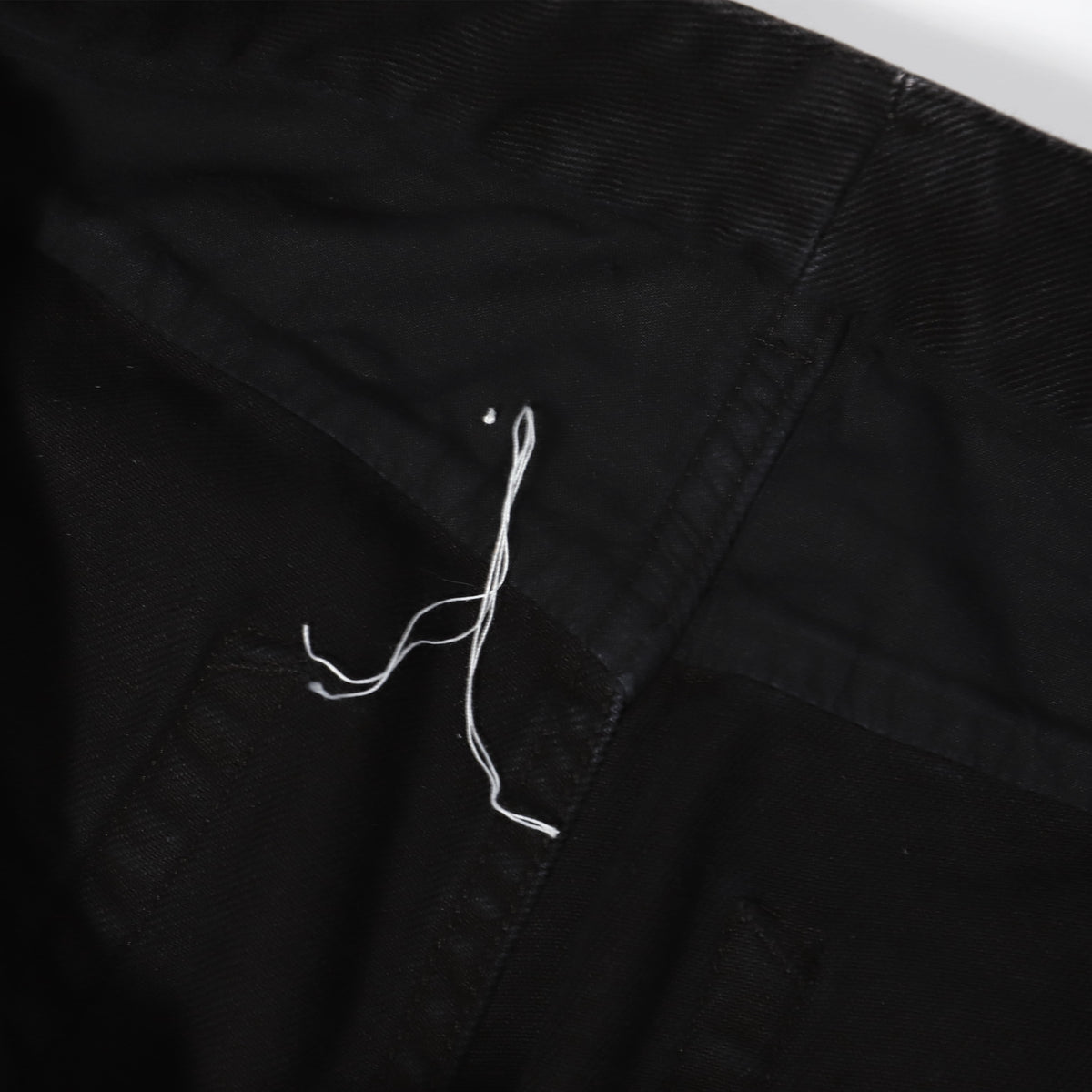 Maison Martin Margiela SS08 Destroyed Black Denim