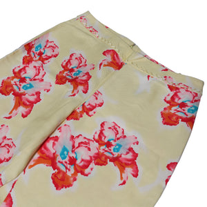 Gianni Versace 90s Flower Print Trousers