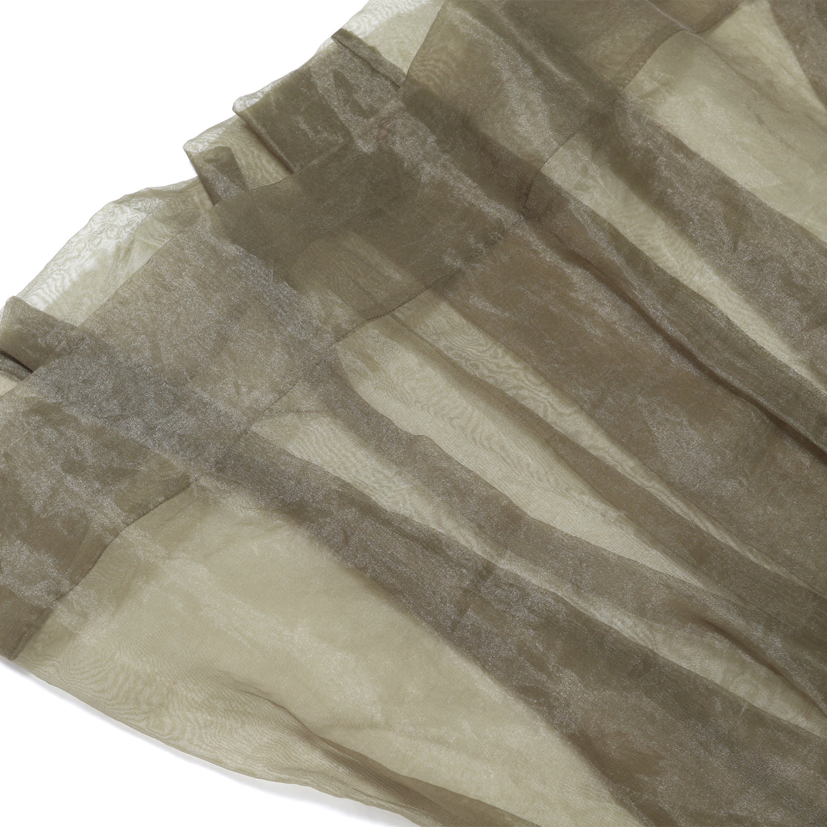 Comme des Garcons SS99 Olive Sheer Dress