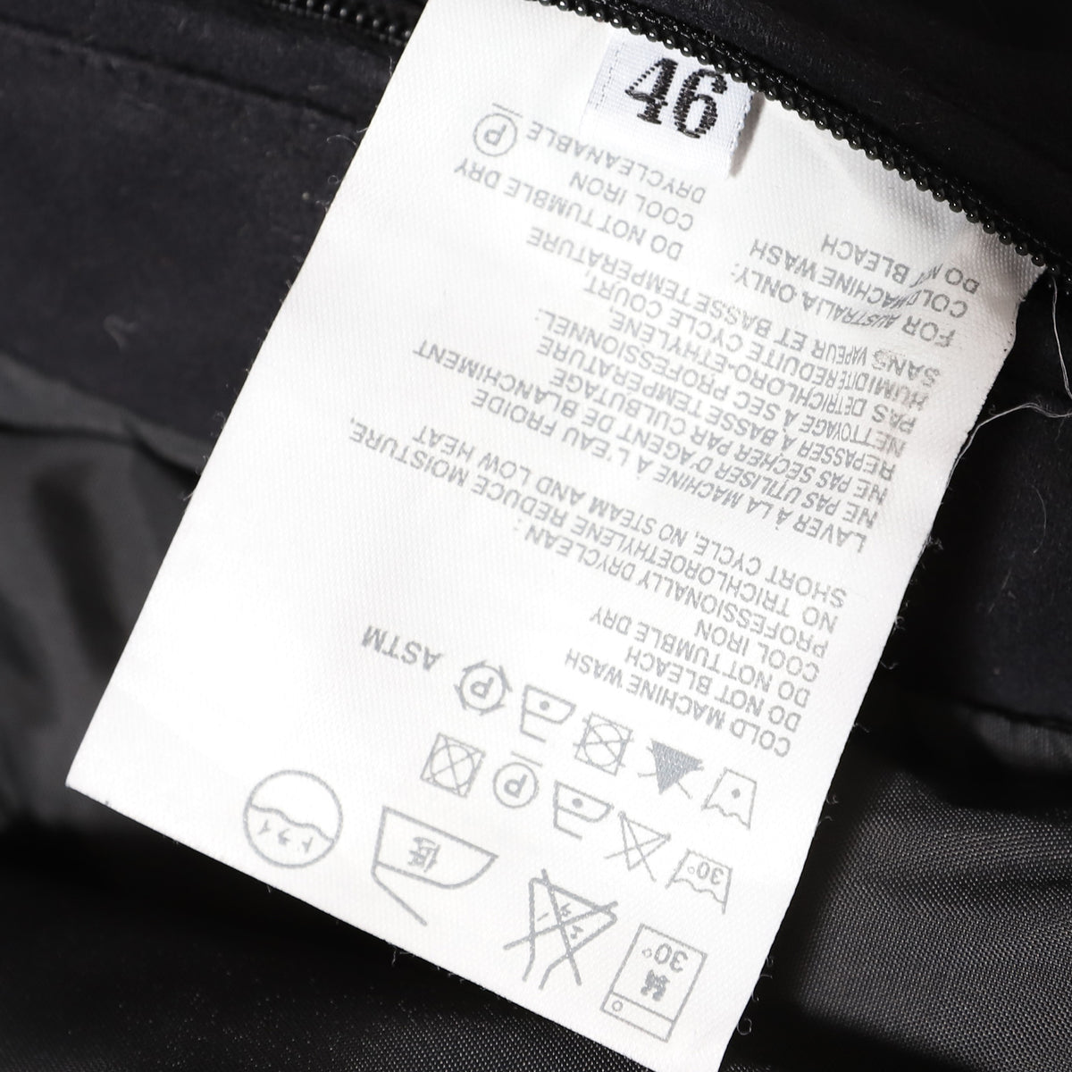 Helmut Lang Archival Black Double Layer Moleskin Coat