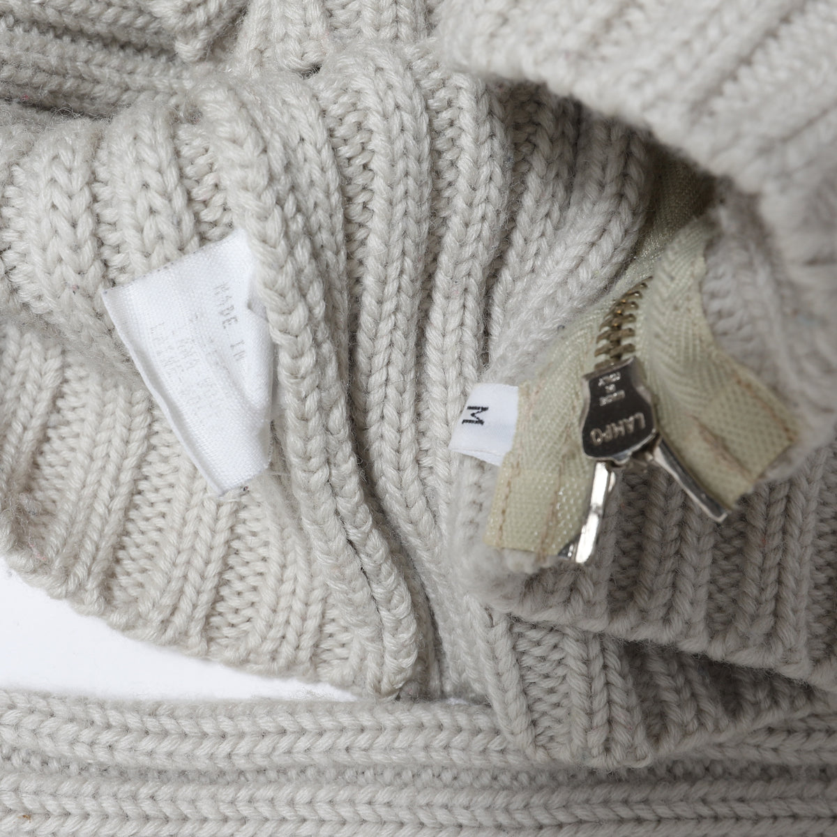 Maison Martin Margiela AW98 "Flat Collection" Envelope Heavy Trucker Knit