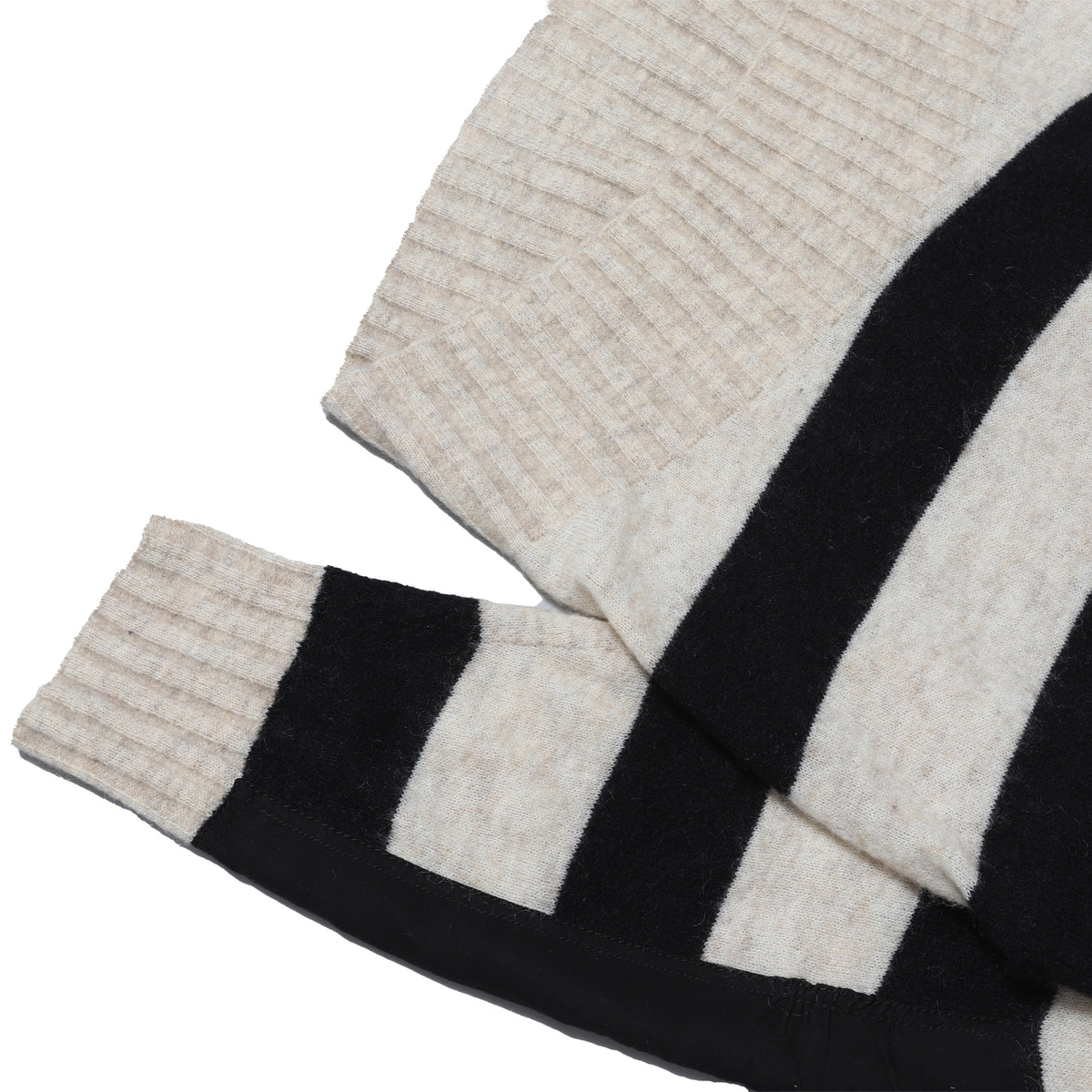 Haider Ackermann FW16 Oversized Striped Mohair Knit