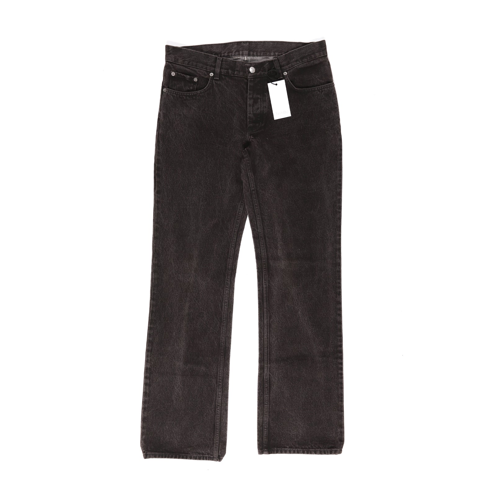 Helmut Lang Archival Washed Black Denim