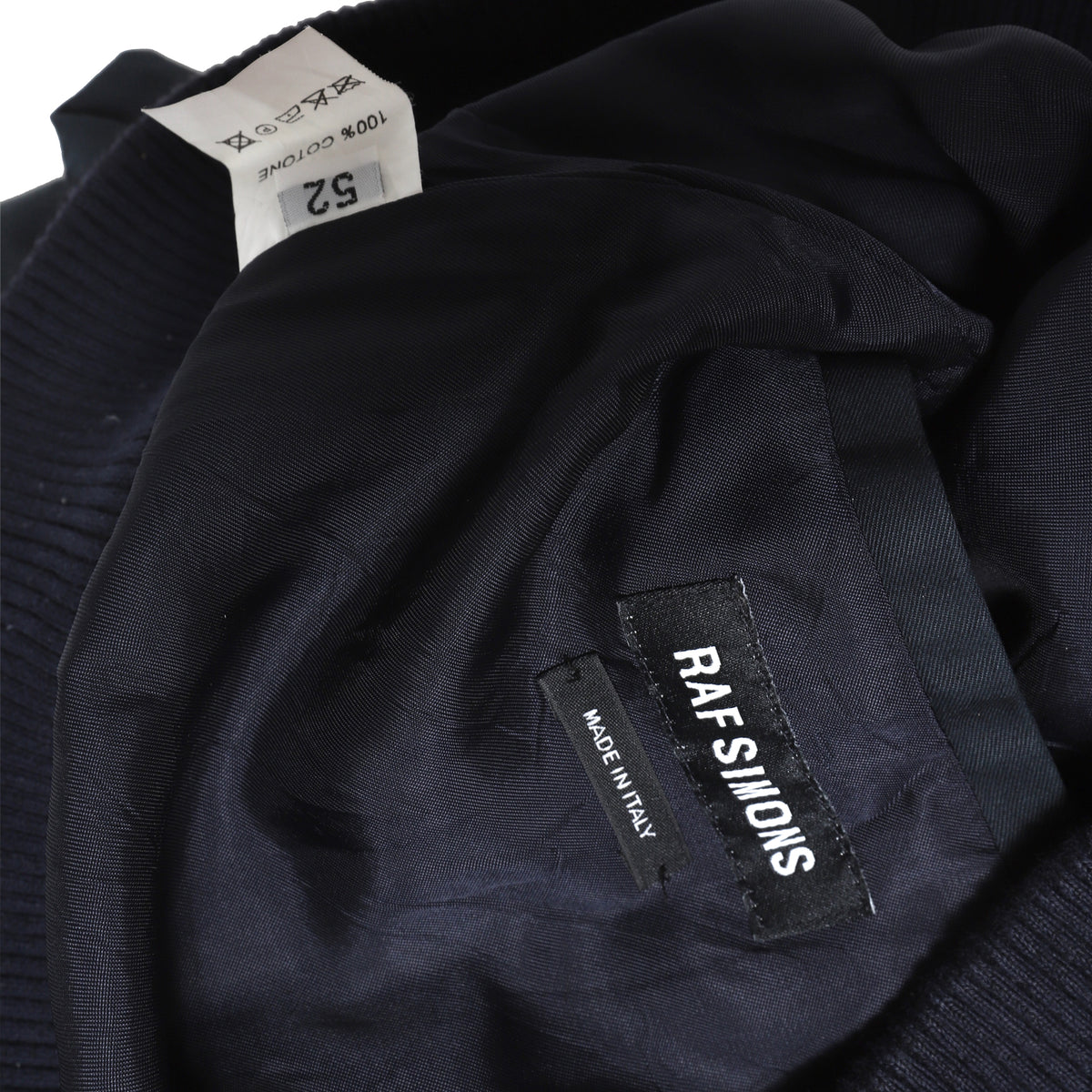 Raf Simons SS10 College Patch Blouson