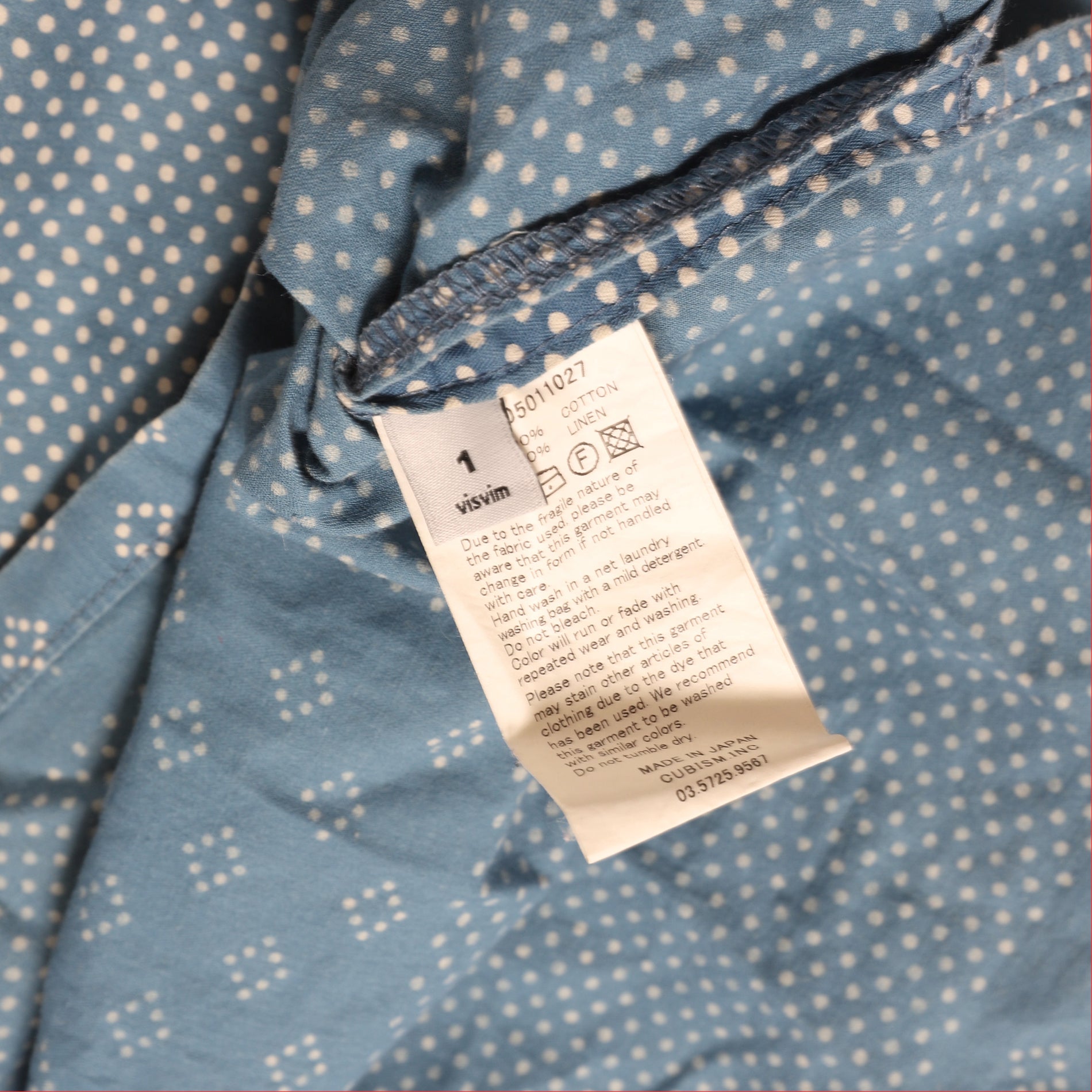 Visvim SS14 Kerchief Linen Blend Tunic - Ākaibu Store