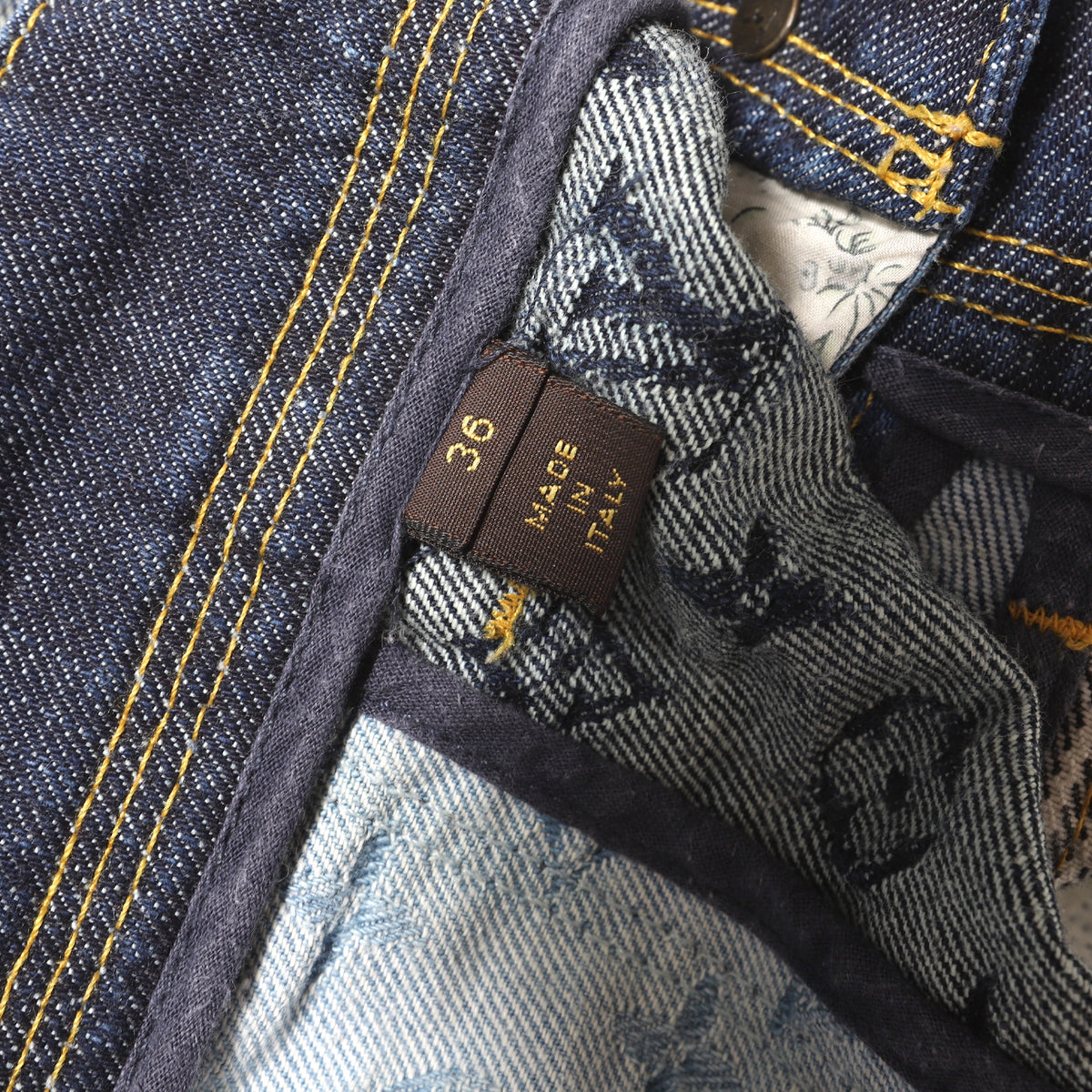 Louis Vuitton AW07 Patchwork Denim Hotpants