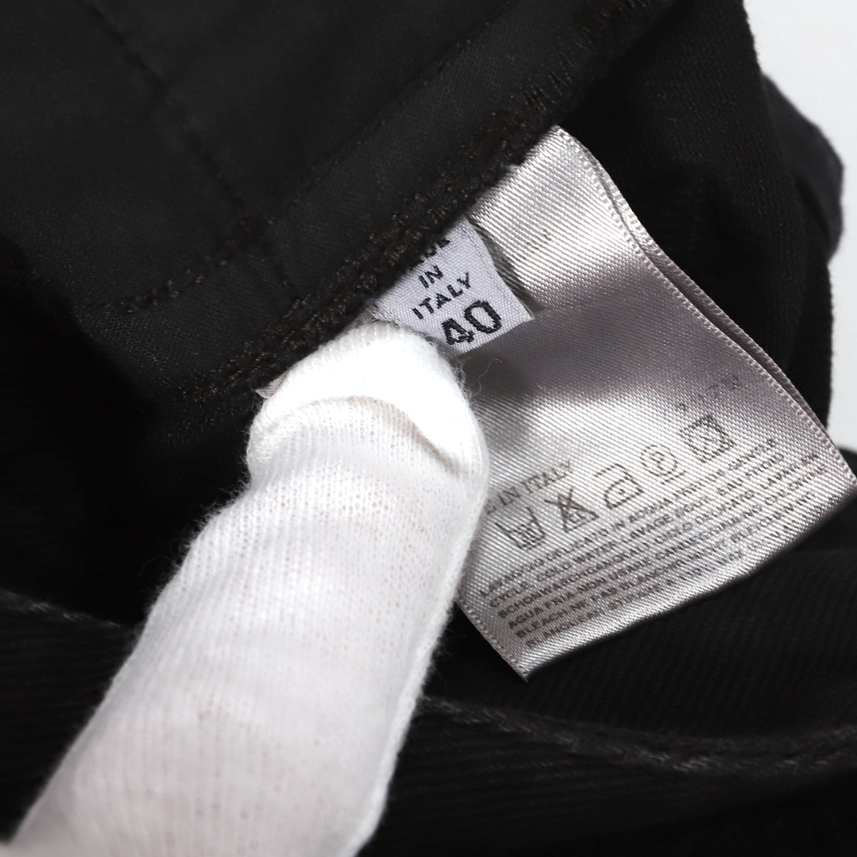 Maison Martin Margiela SS08 Destroyed Black Denim