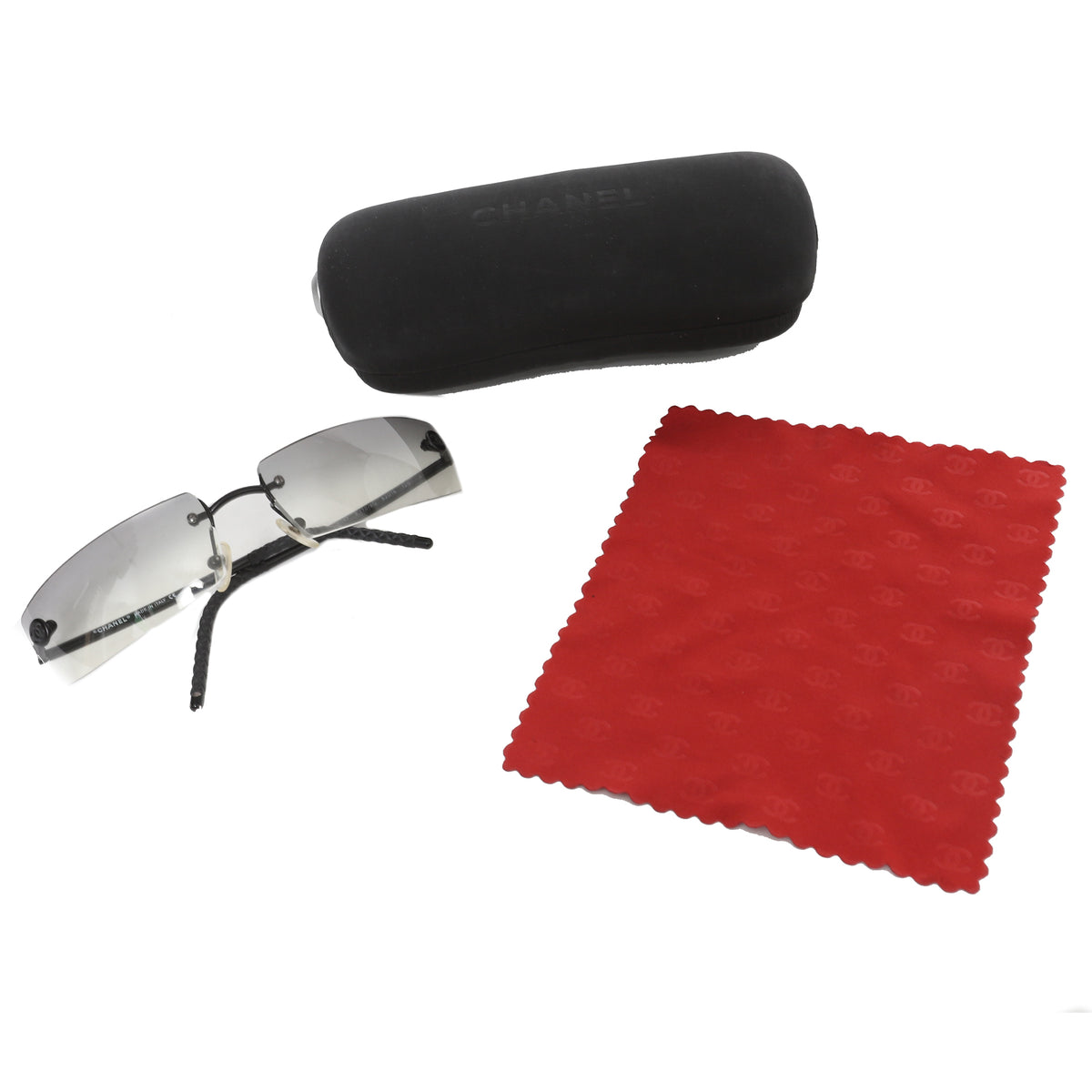 Chanel 2000s Rimless Sunglasses