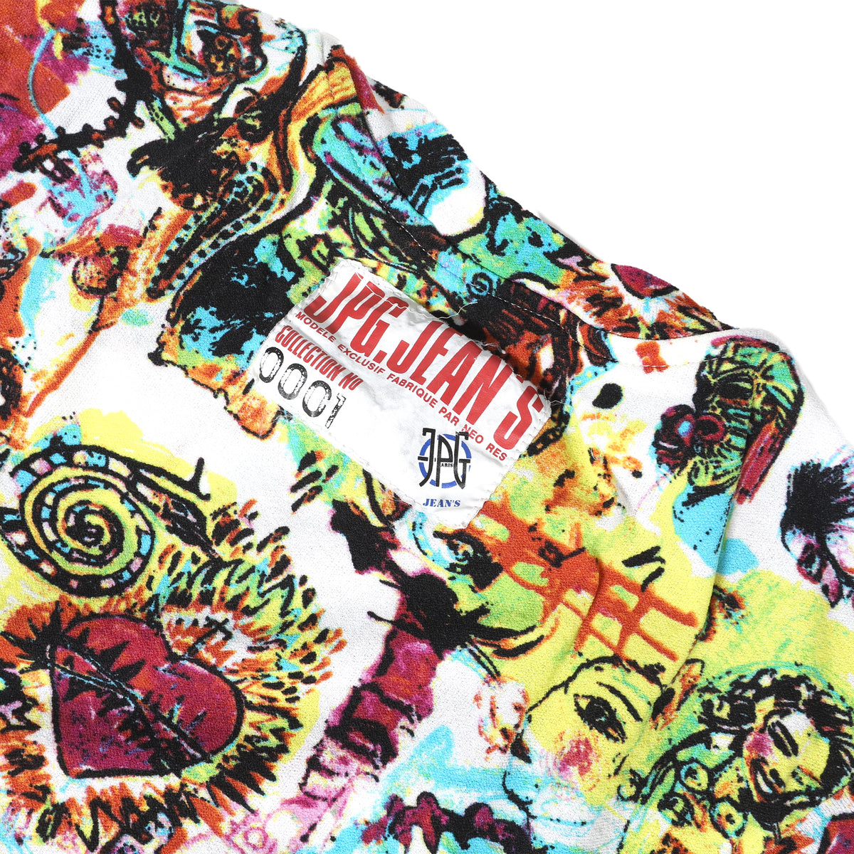 Jean Paul Gaultier SS00 Basquiat Dress