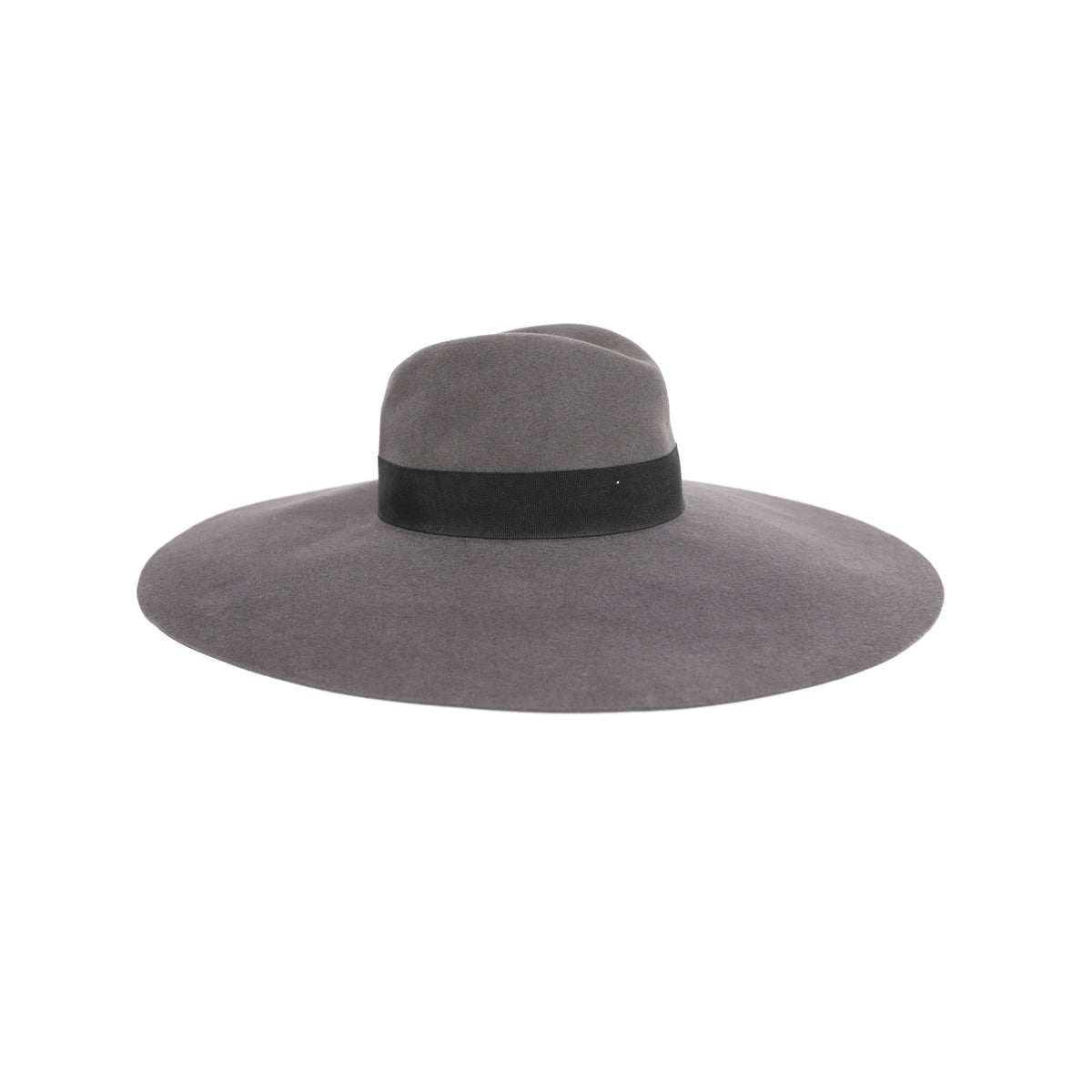 Saint Laurent Paris Rabbit Felt Floppy Fedora