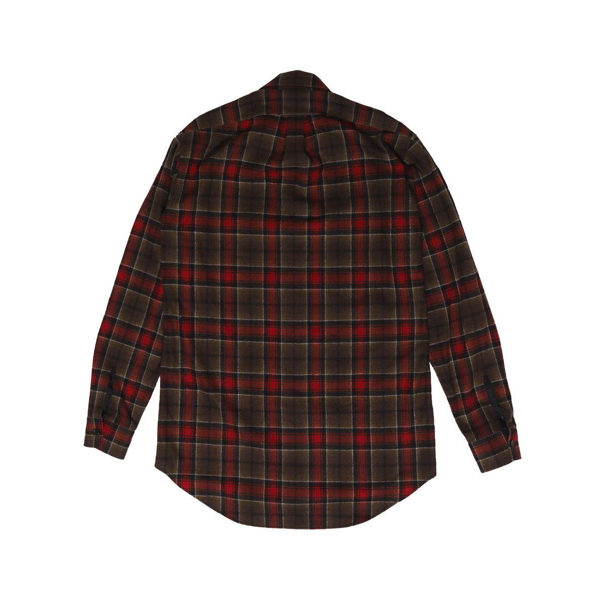 Saint Laurent Paris FW13 Runway Oversized Flannel Shirt