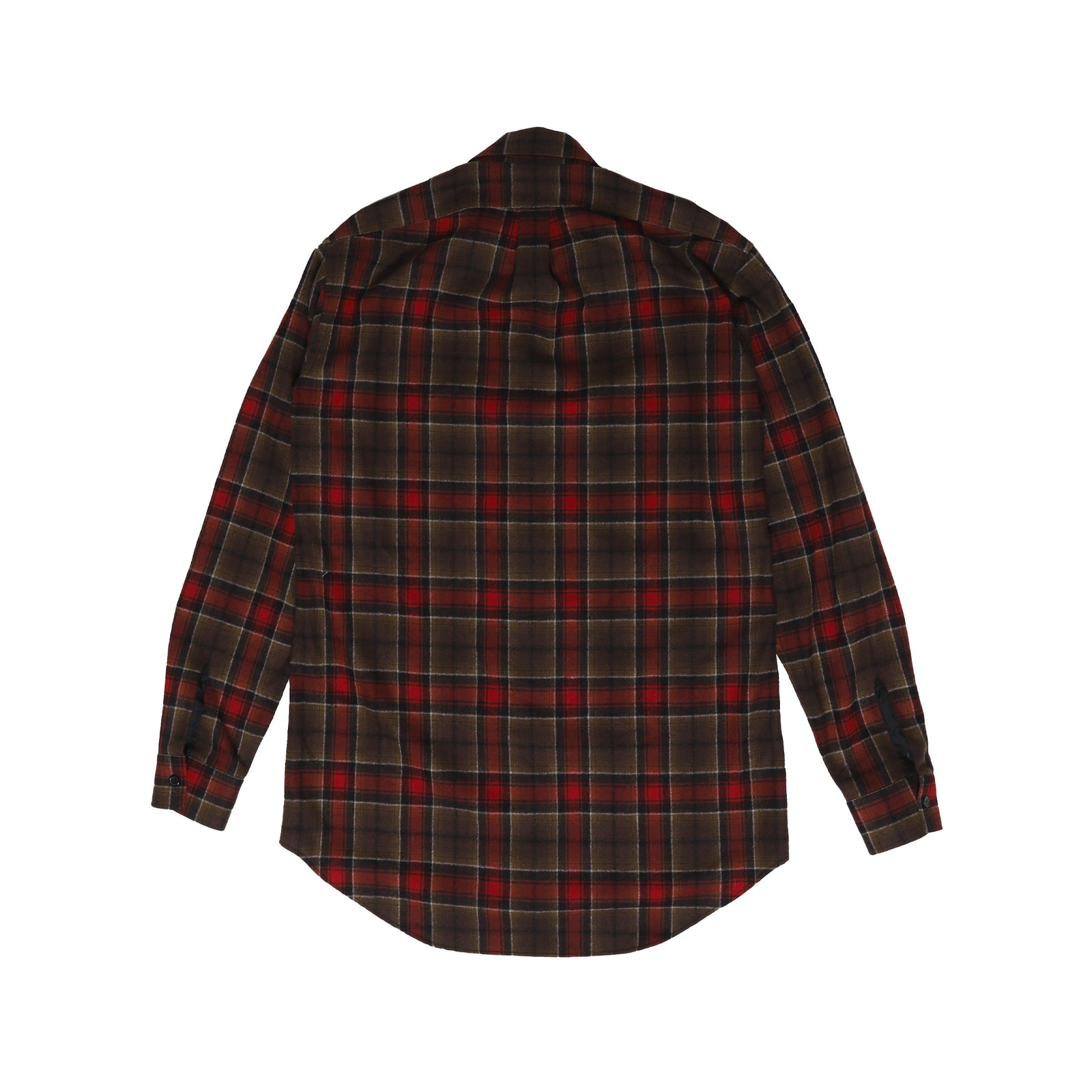 Saint Laurent Paris FW13 Runway Oversized Flannel Shirt