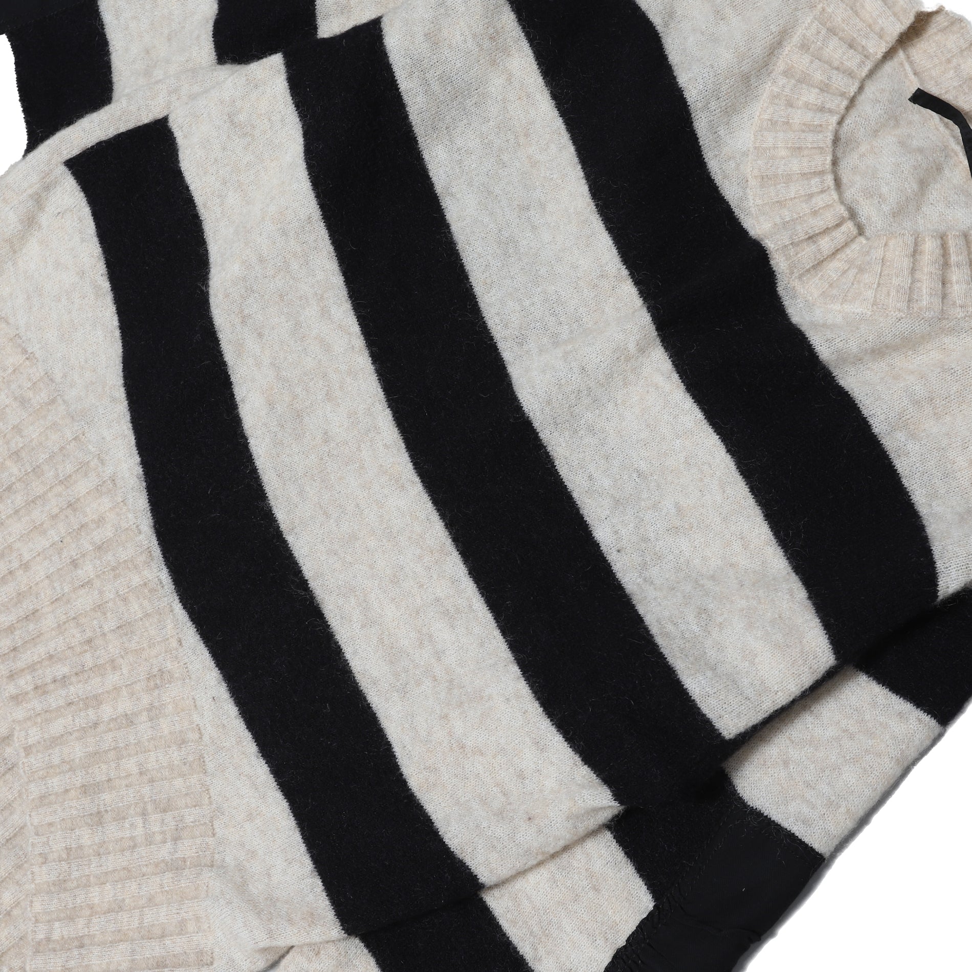 Haider Ackermann FW16 Oversized Striped Mohair Knit