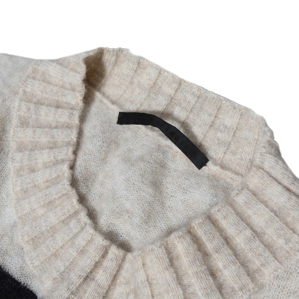 Haider Ackermann FW16 Oversized Striped Mohair Knit