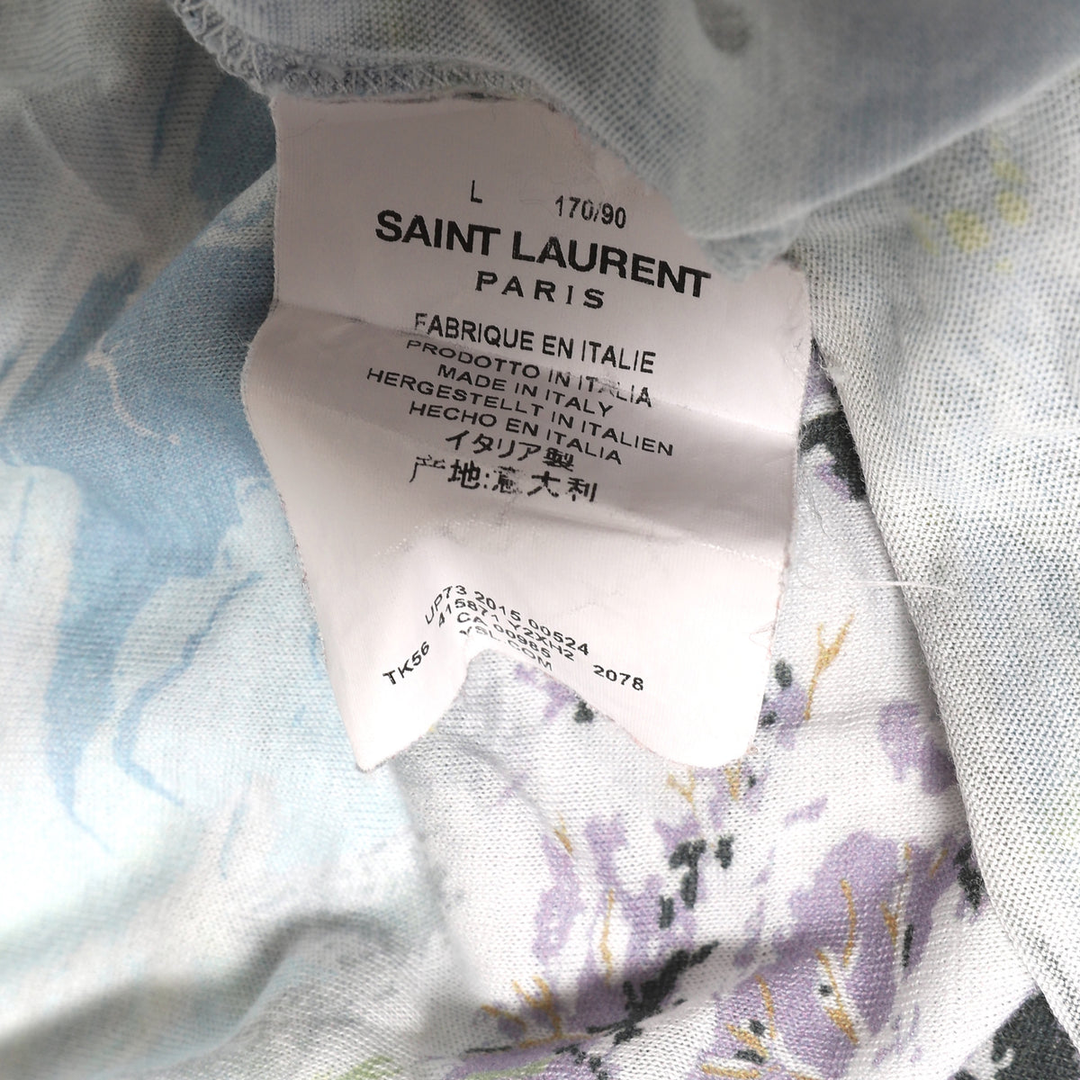 Saint Laurent Paris SS16 "Surf Sound" Aloha Tanktop