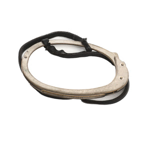 Helmut Lang SS04 Handcuff Bracelet With Leather Detail